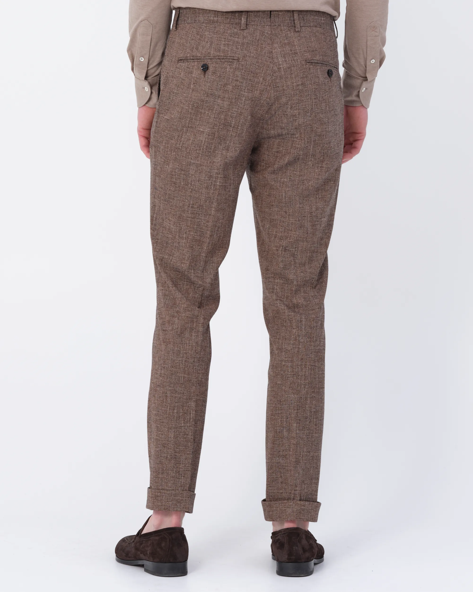 Dutch Dandies Prato Mix & Match Pantalon Bruin uni 081867-003-46