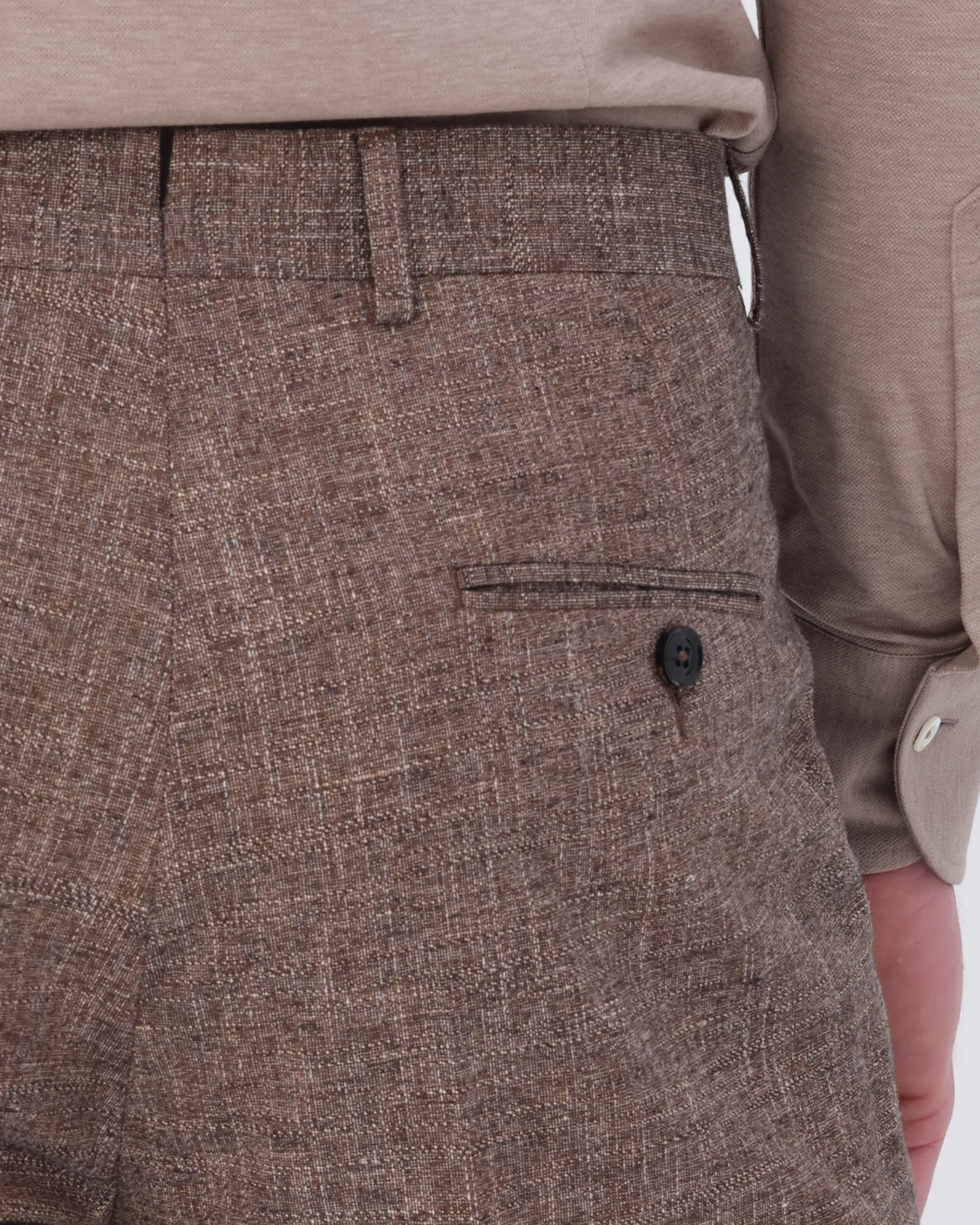 Dutch Dandies Prato Mix & Match Pantalon Bruin uni 081867-003-46