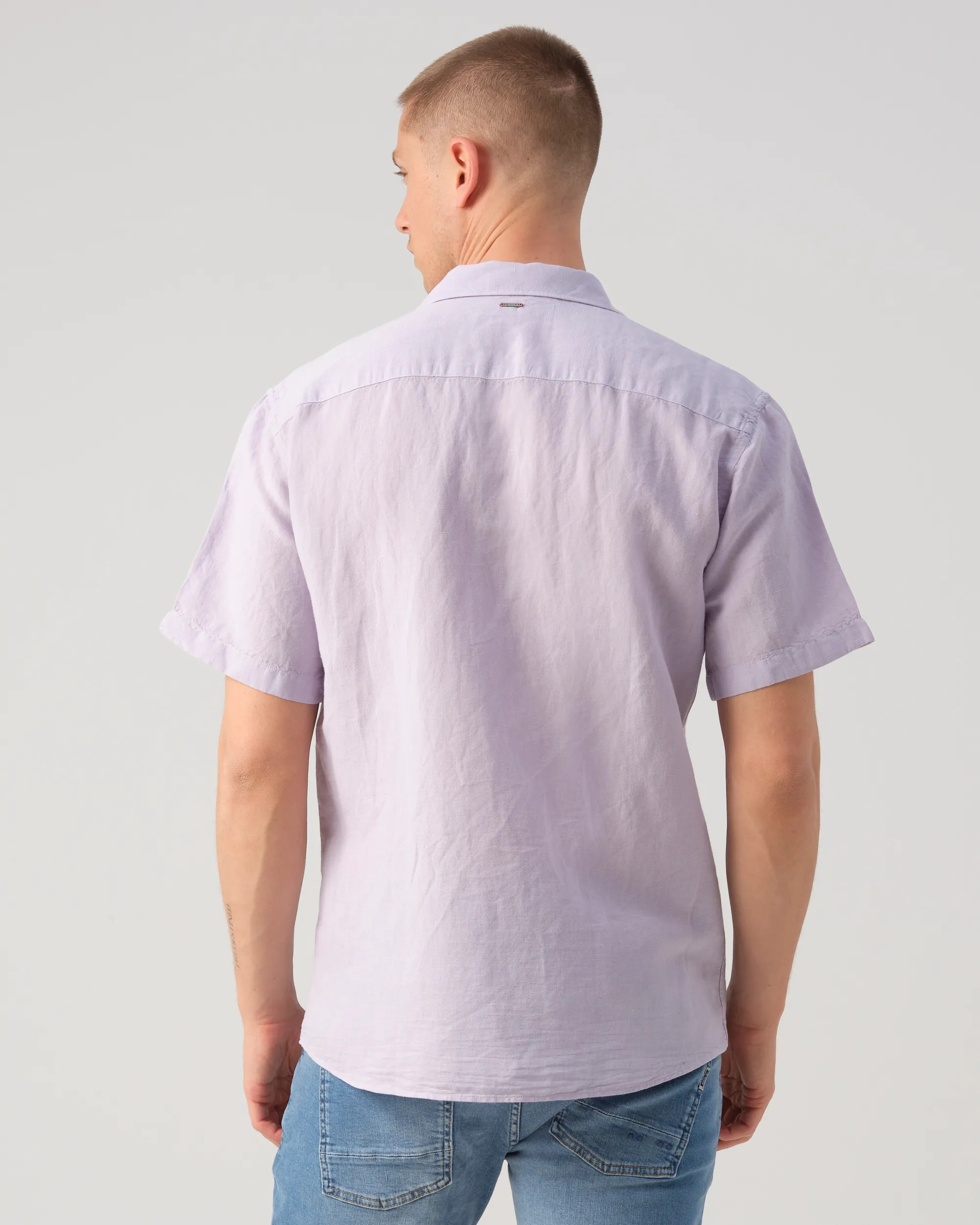 J.C. RAGS Casual Overhemd KM Thistle 082305-001-L