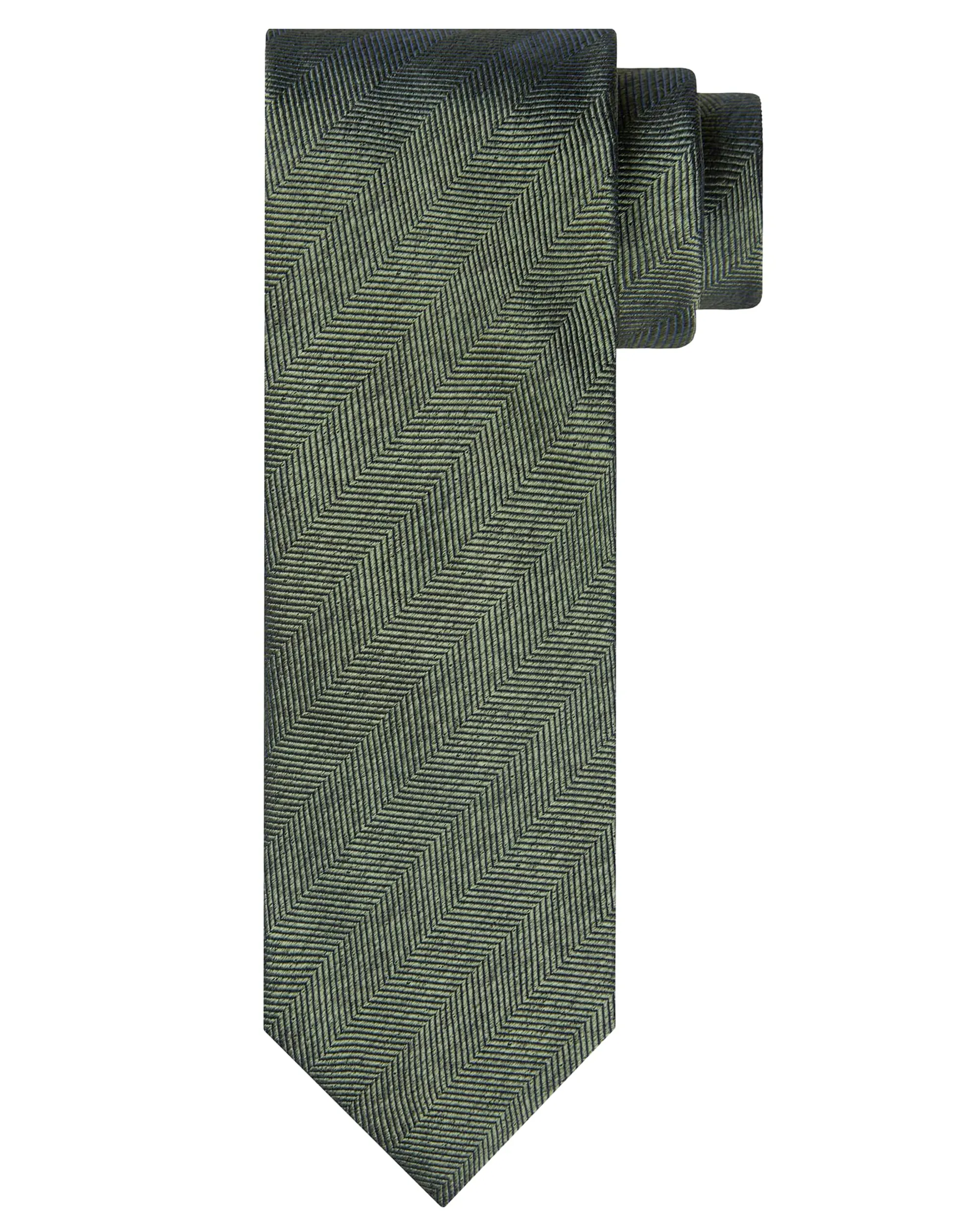 Profuomo Stropdas Groen 082326-001-0