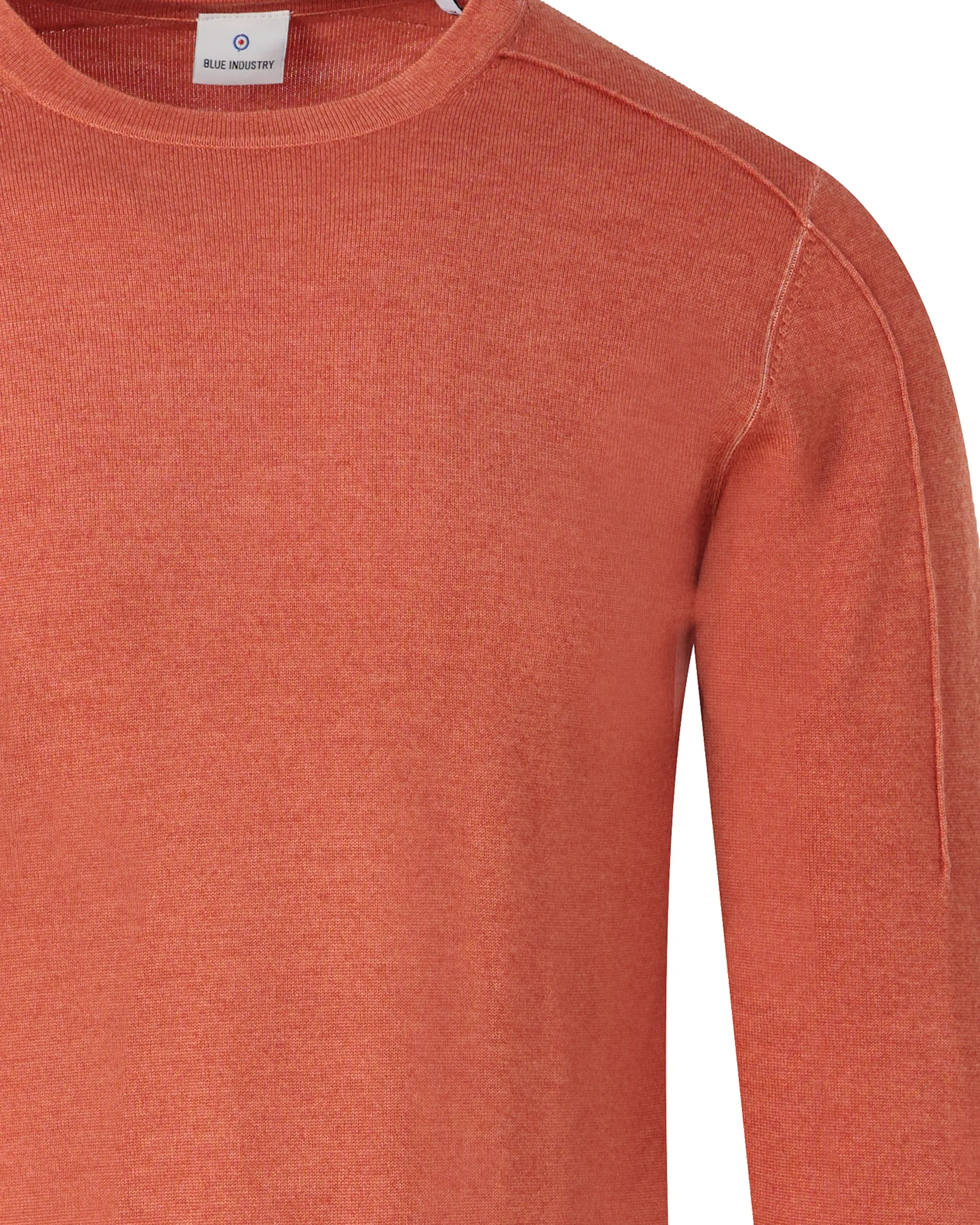 Blue Industry Trui ronde hals Oranje 082699-001-L