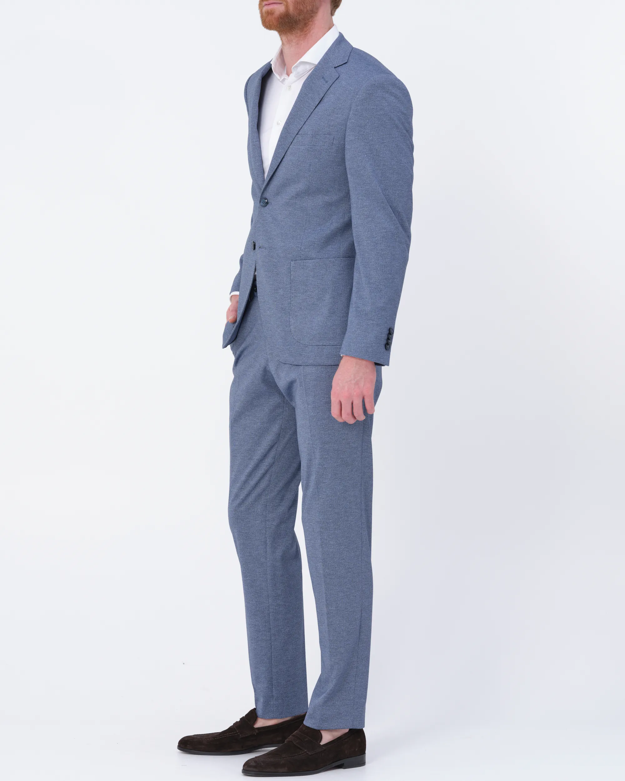 Recall - Mix & Match Colbert Lichtblauw uni 083373-001-102
