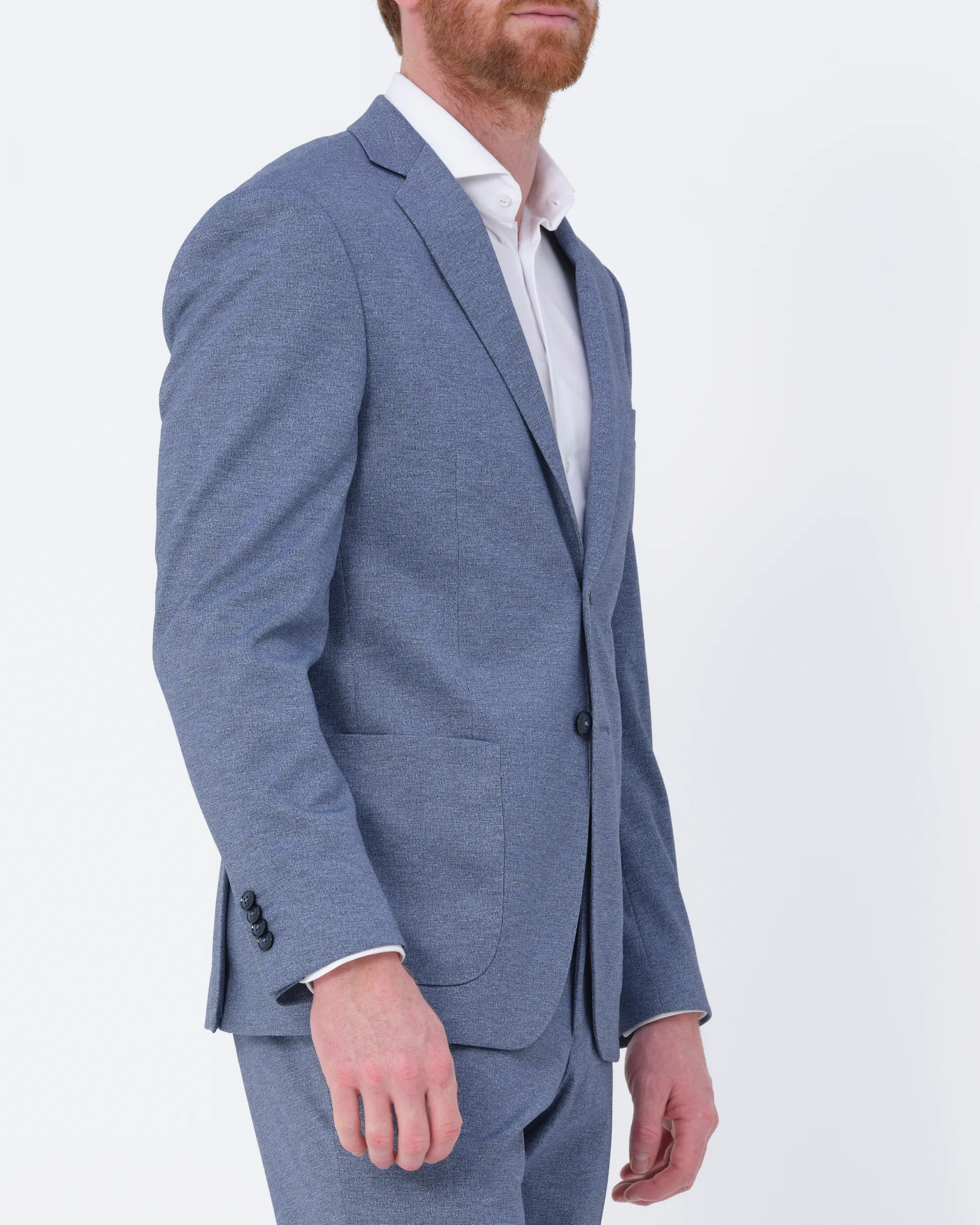 Recall - Mix & Match Colbert Lichtblauw uni 083373-001-102