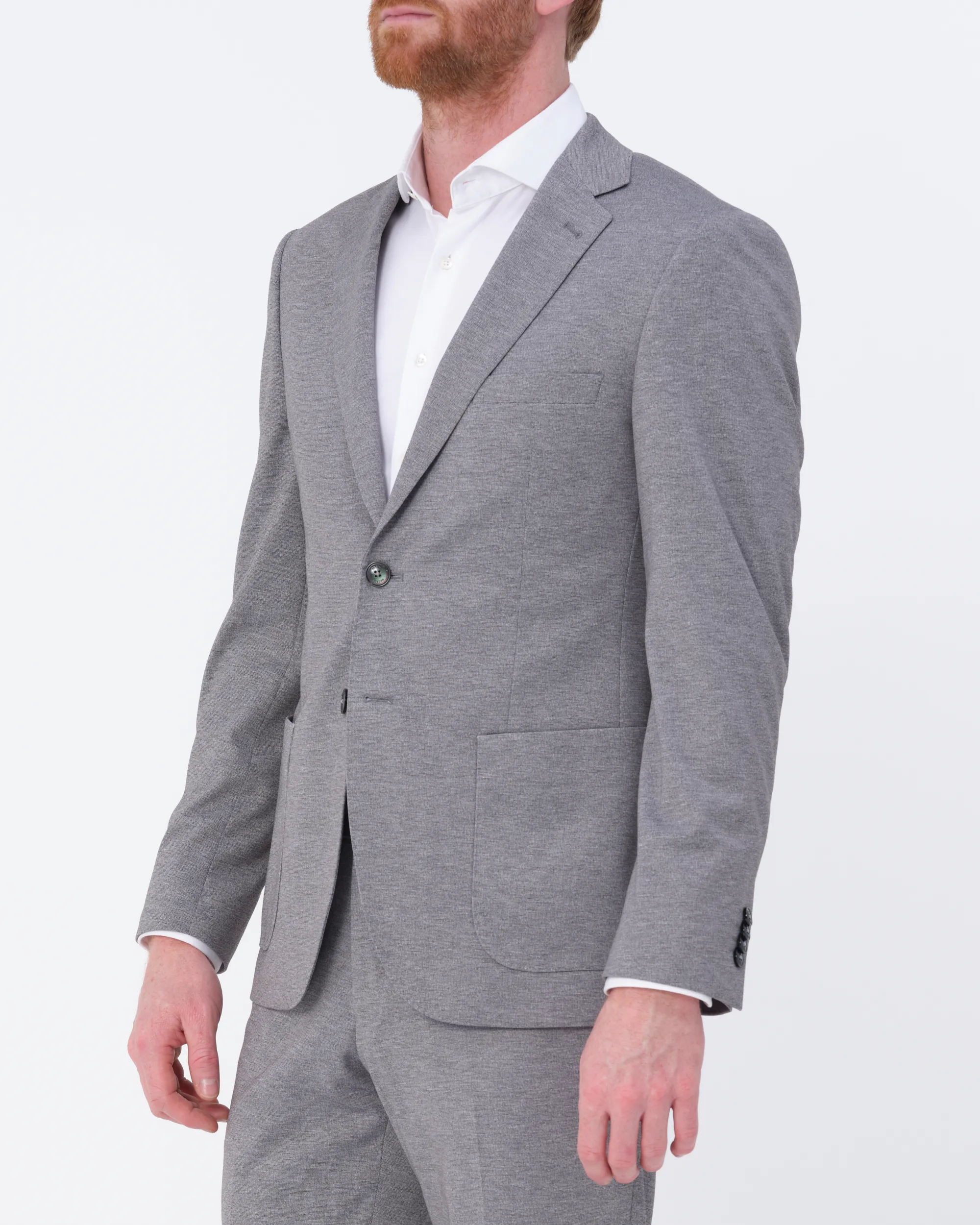 Recall - Mix & Match Colbert Lichtgrijs uni 083373-002-102