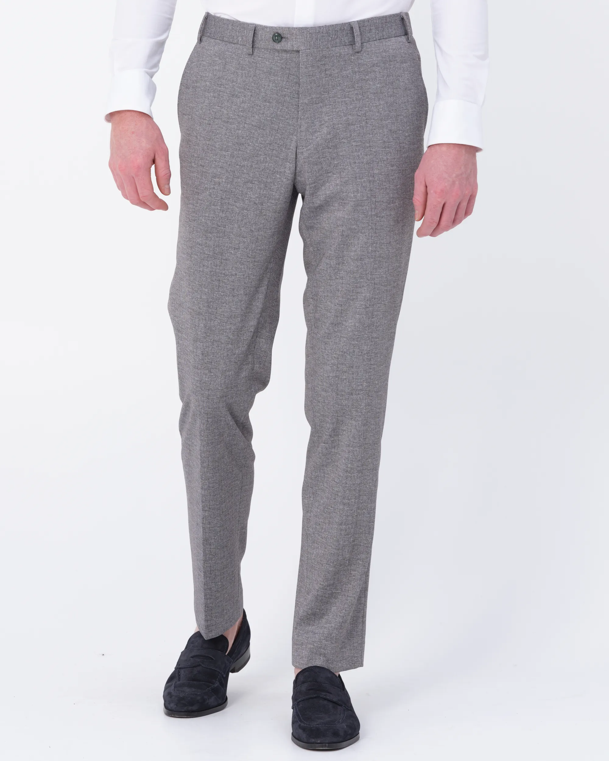 Recall Mix & Match Pantalon Grijs kleine ruit 083376-002-46