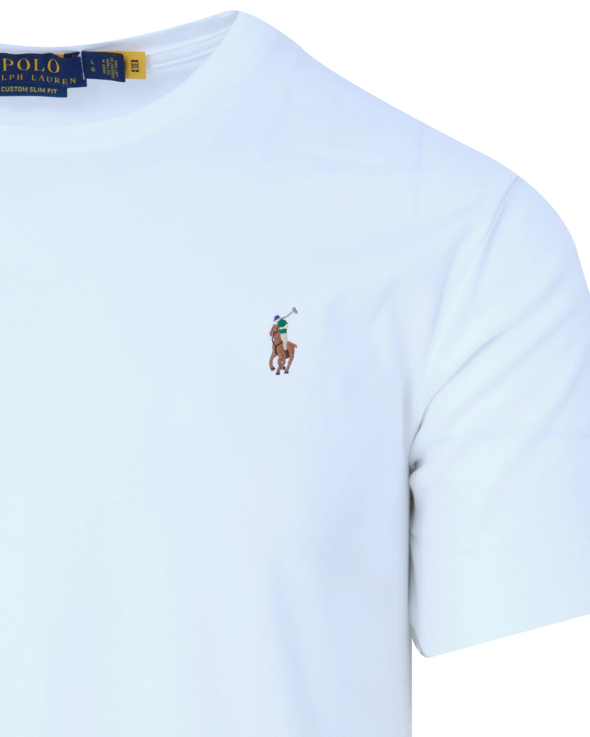 Polo Ralph Lauren T-shirt KM Wit 083458-001-L