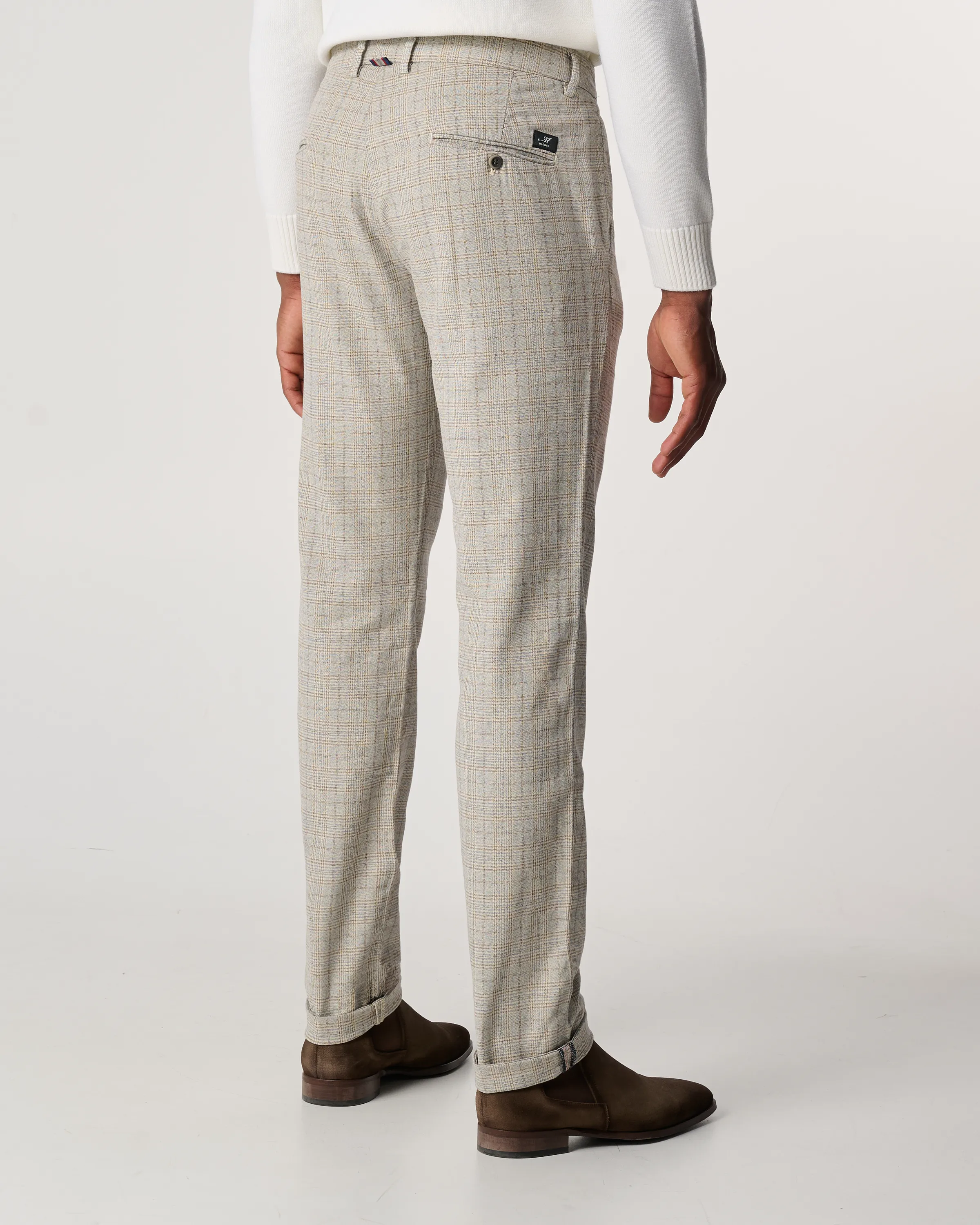 Mason's Chino Bruin ruit 083837-001-46