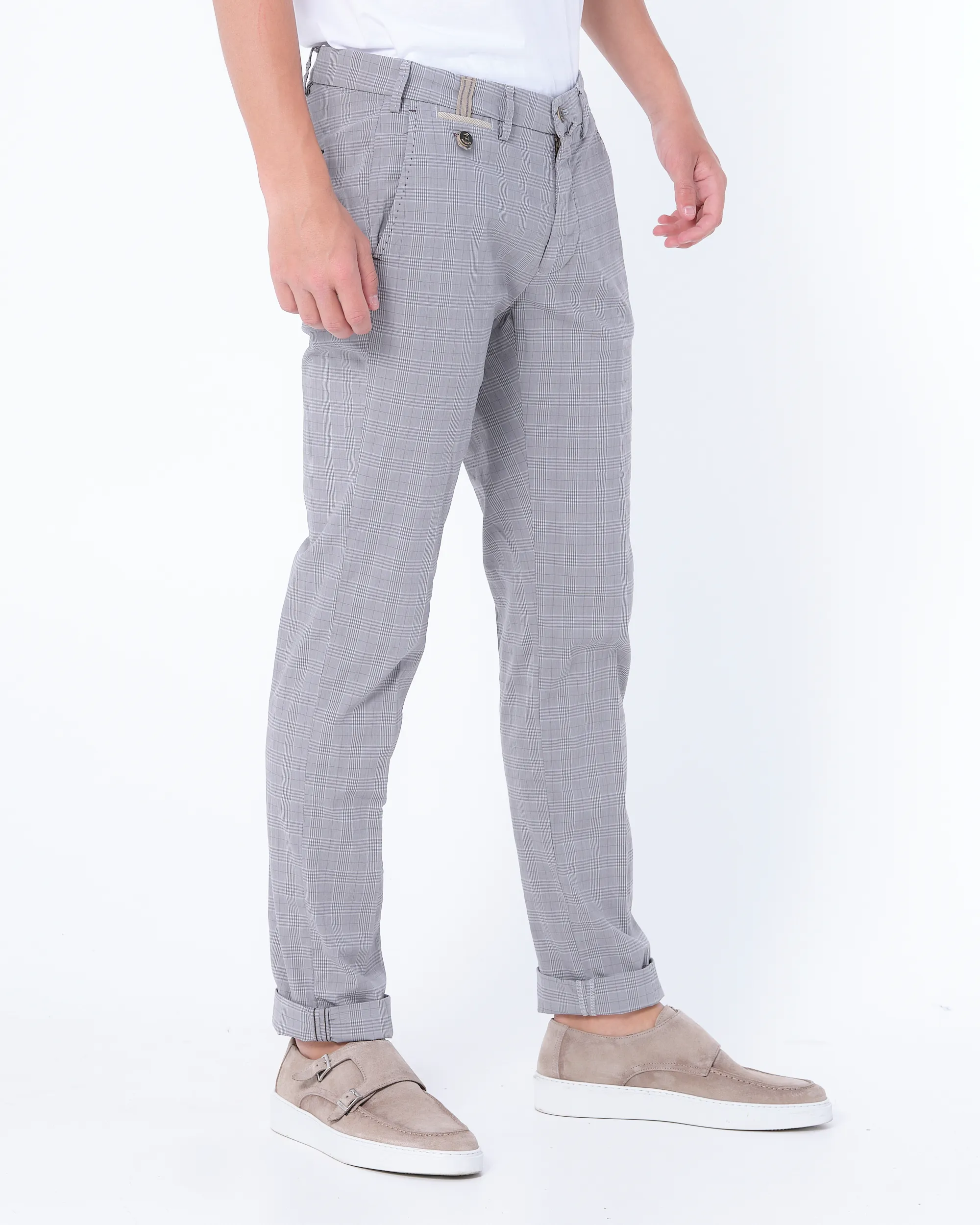 Mason's Chino Grijs ruit 083846-001-46