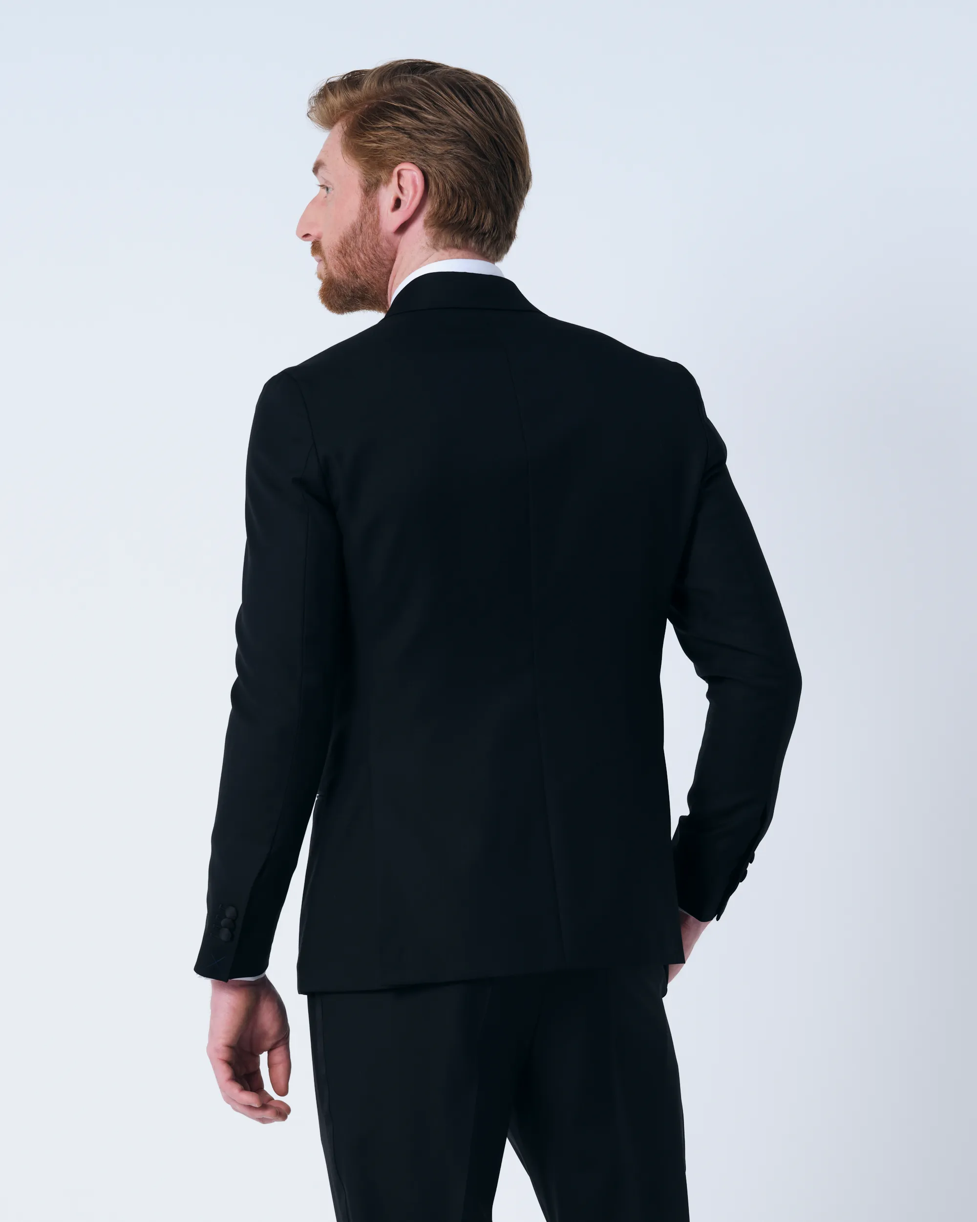 Dutch Dandies Smoking Jacket Black 084146-001-46