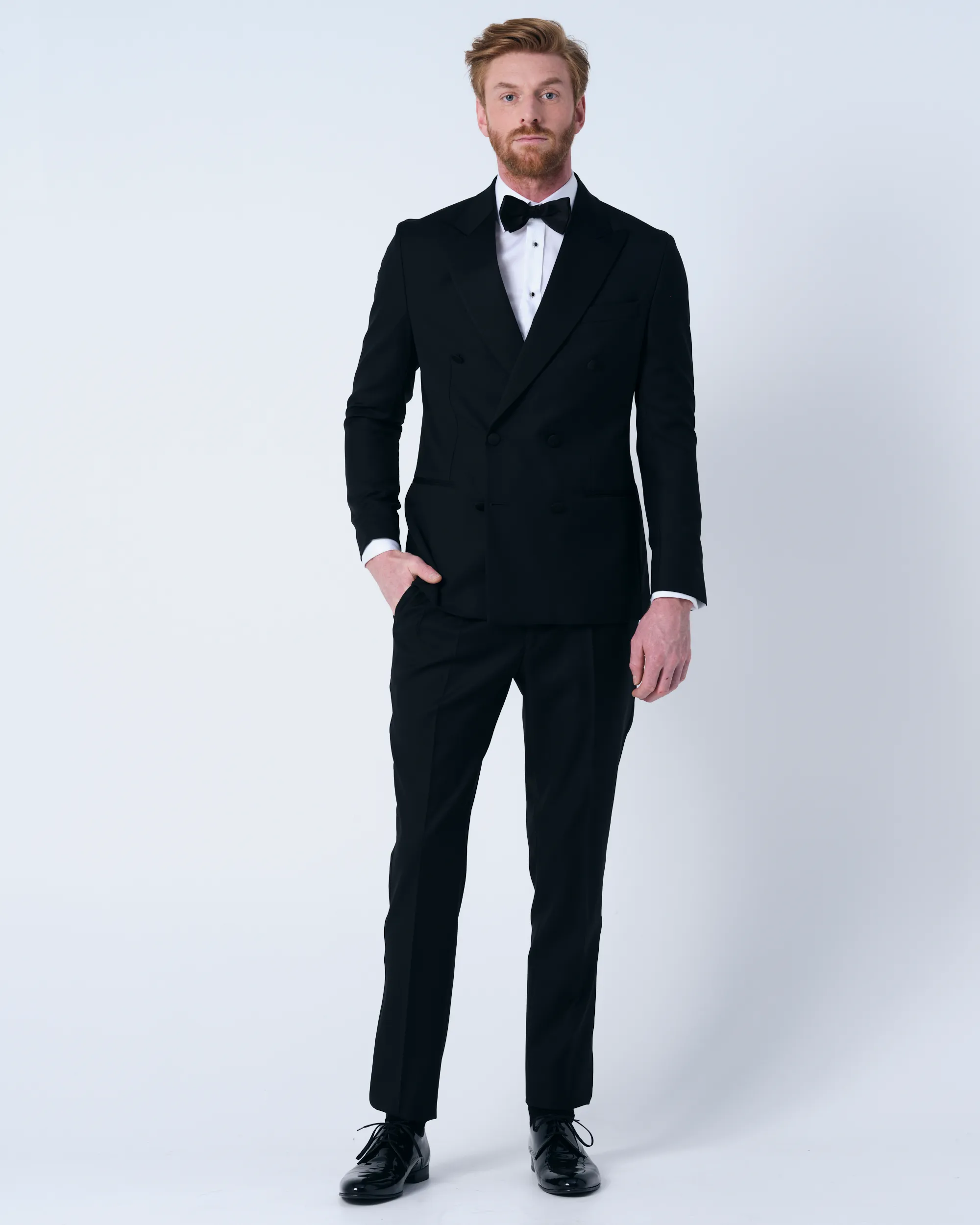 Dutch Dandies Smoking Jacket Black 084146-001-46