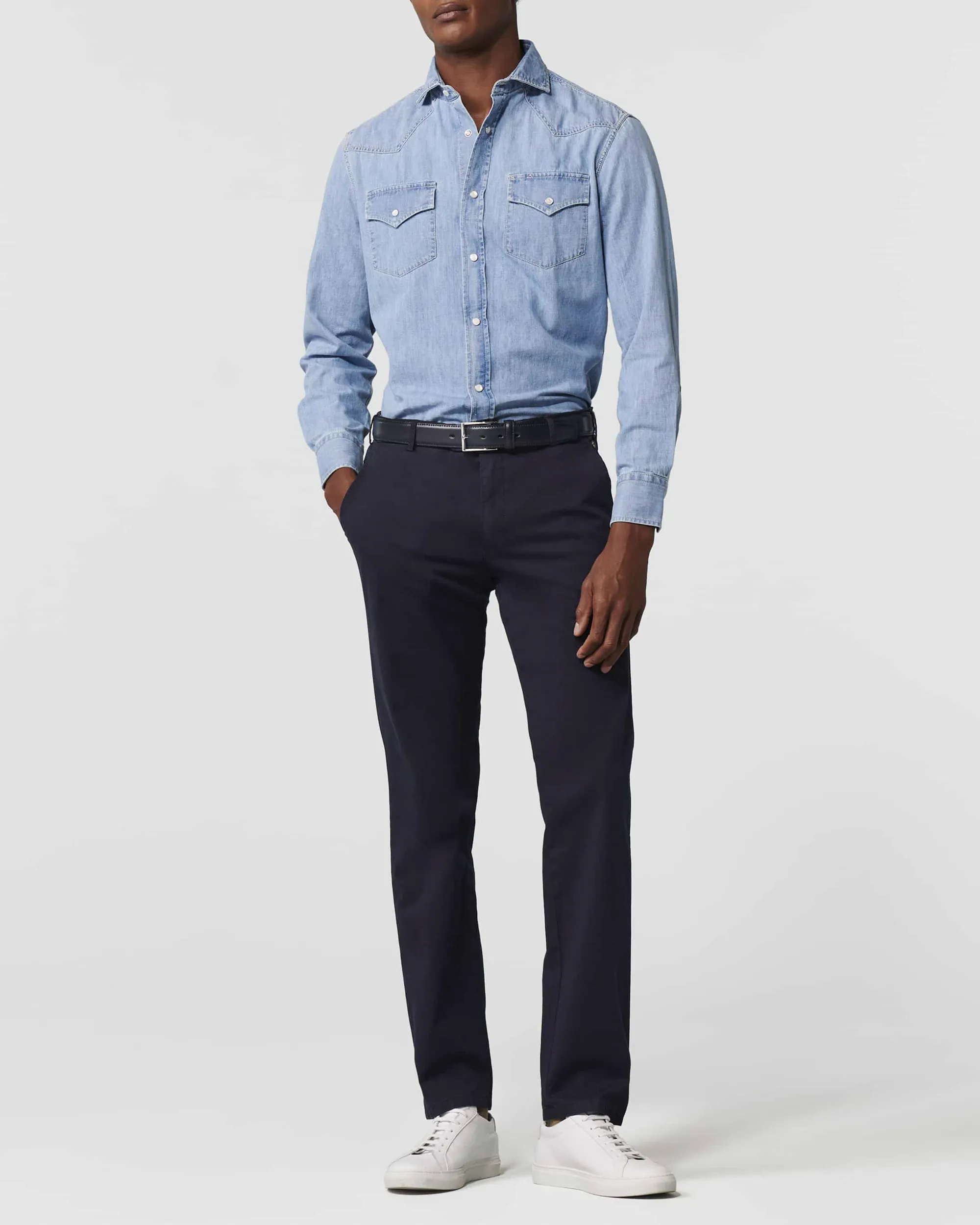 Meyer Pantalon Donker blauw 084201-001-32