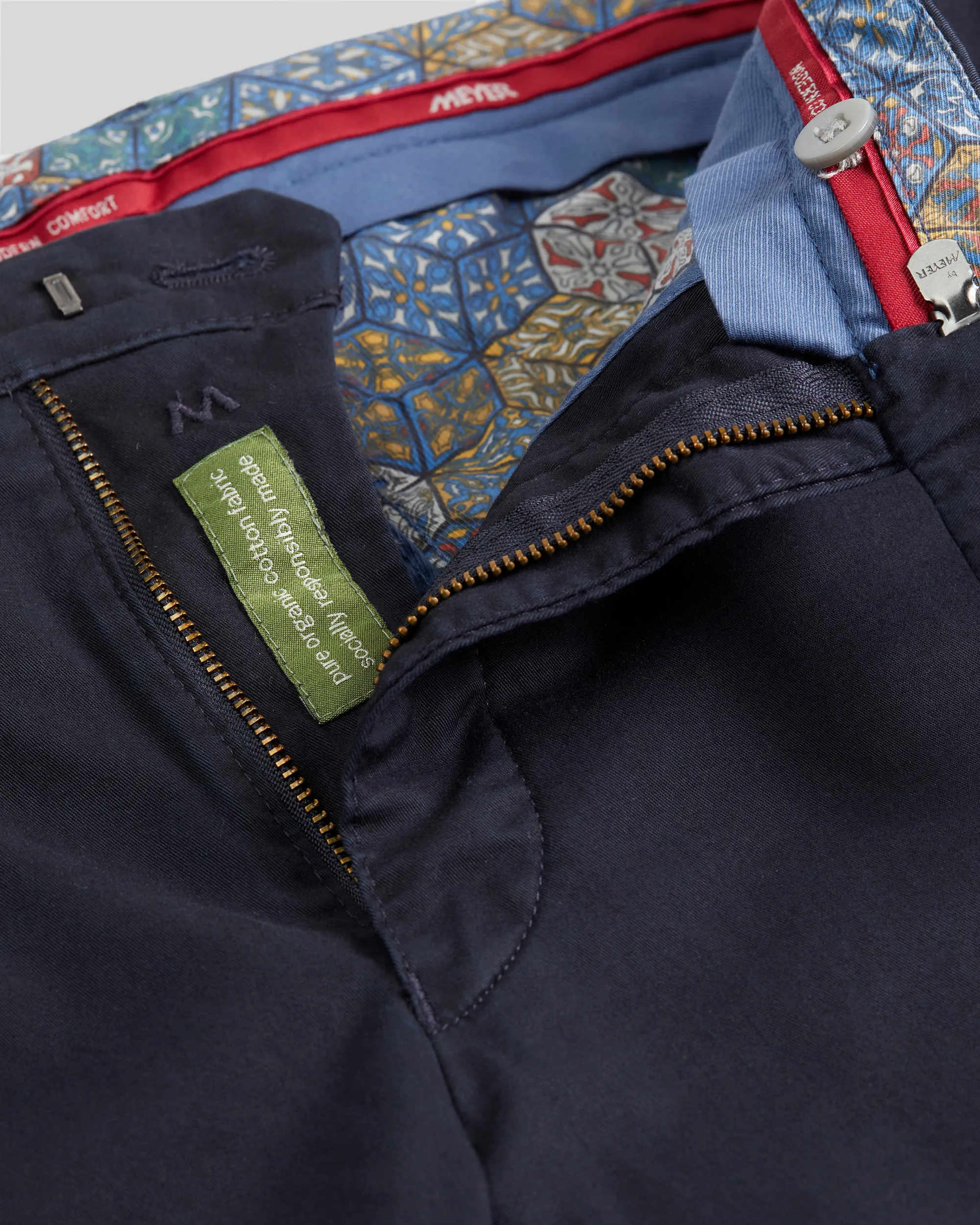 Meyer Pantalon Donker blauw 084201-001-32