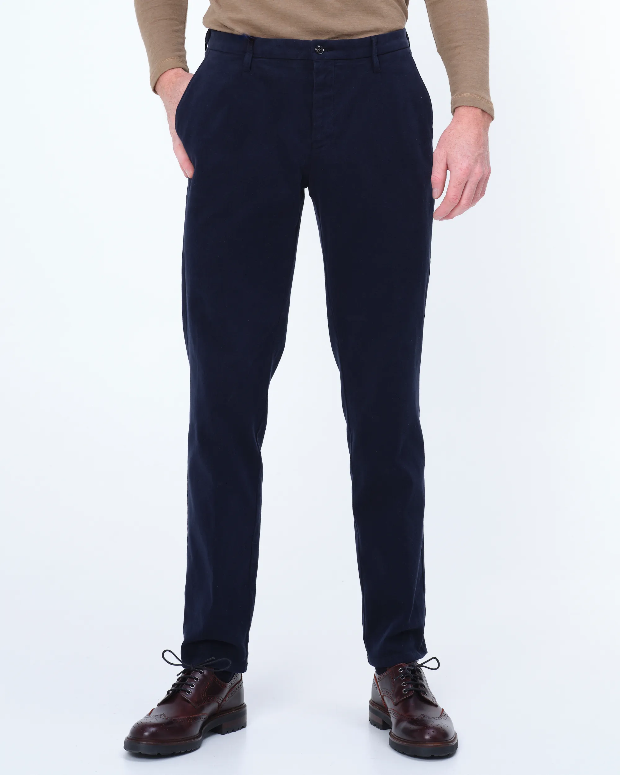 Dutch Dandies Finos Chino Donkerblauw uni 084421-001-46