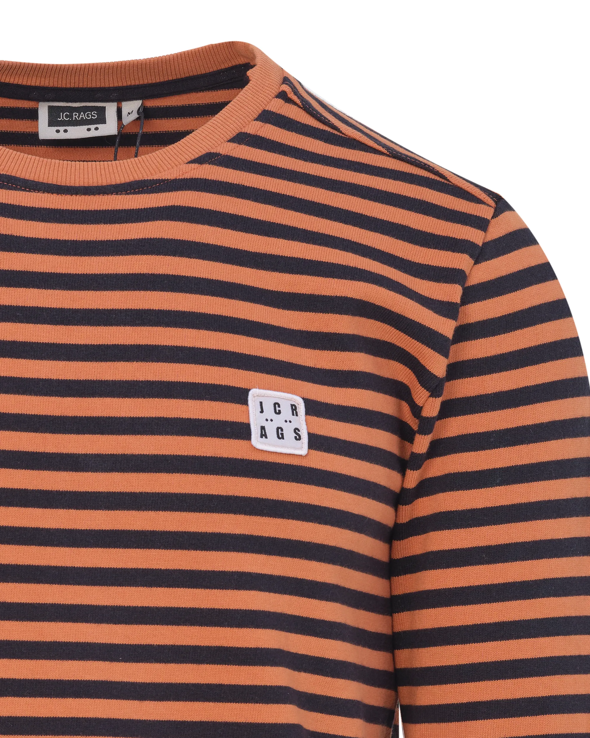 J.C. RAGS Ricky T shirt LM Amond stripe 084534-002-L
