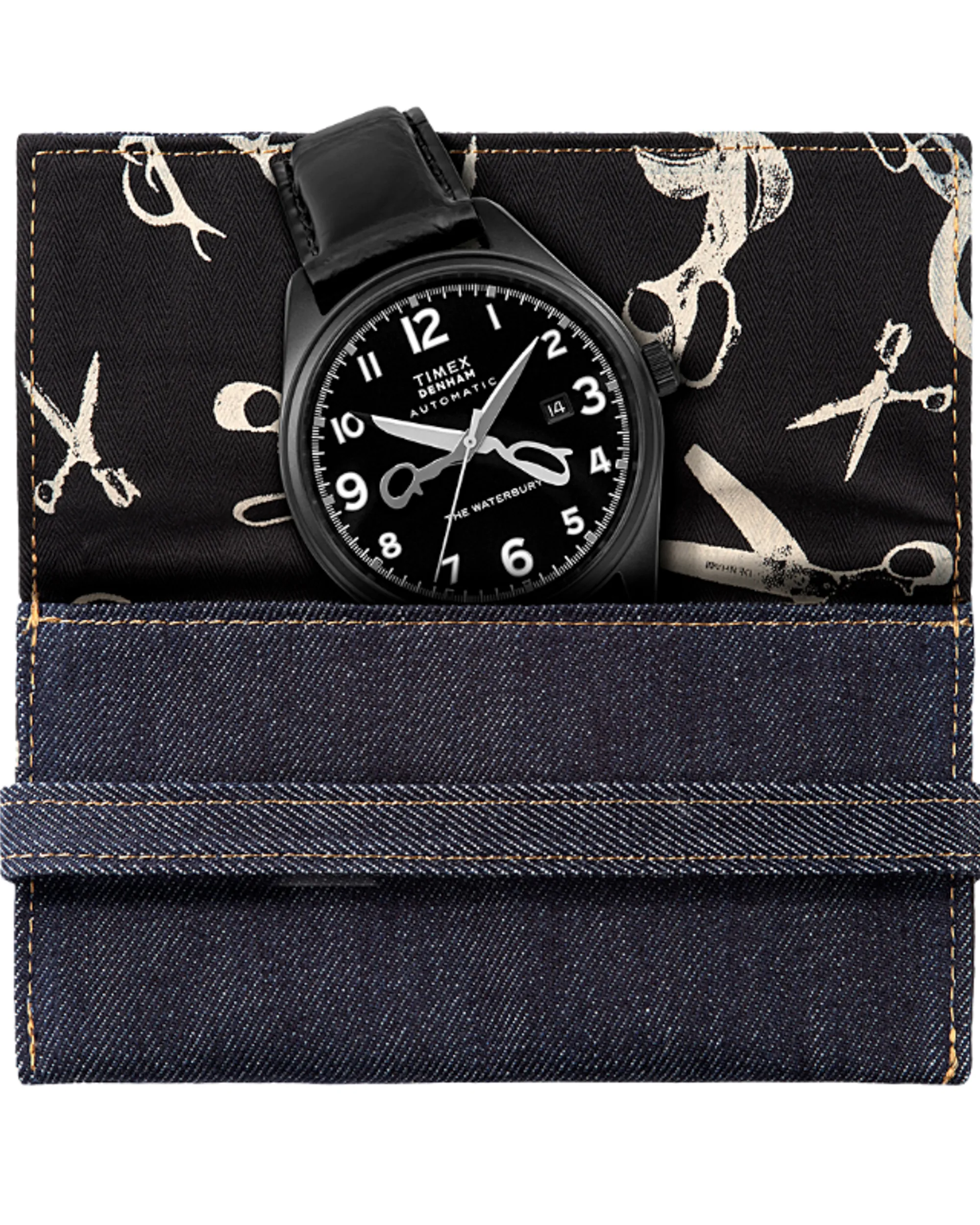 Denham Horloge Zwart 084612-001-0