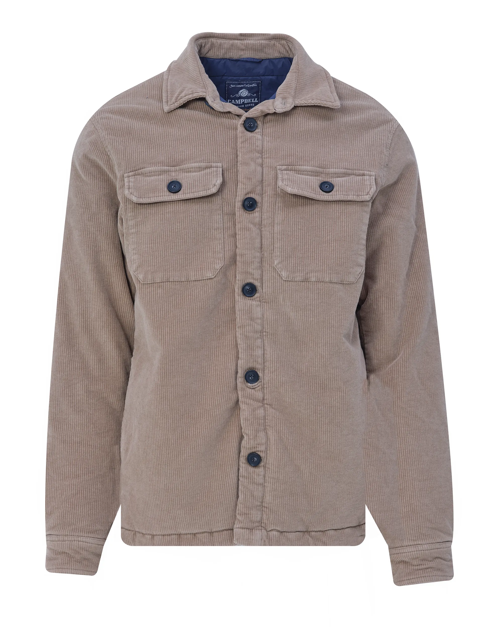Campbell Overshirt Petrified Oak 084640-002-L
