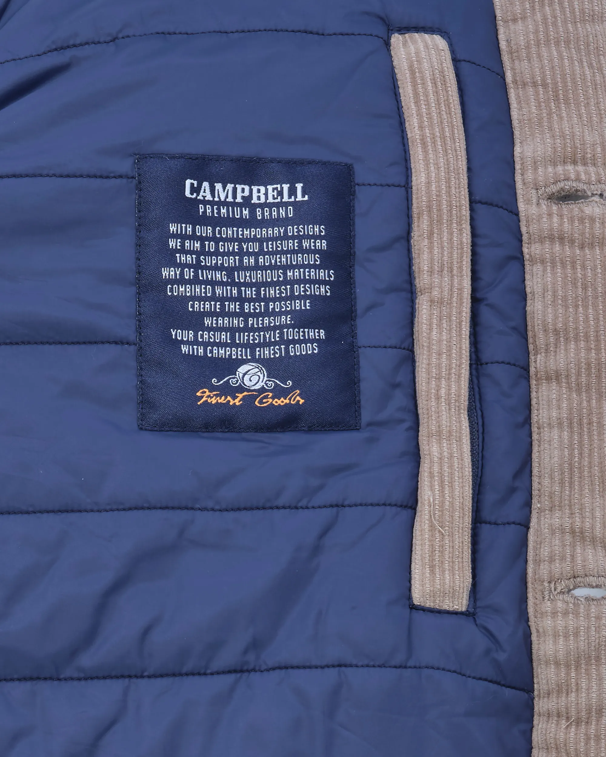 Campbell Overshirt Petrified Oak 084640-002-L