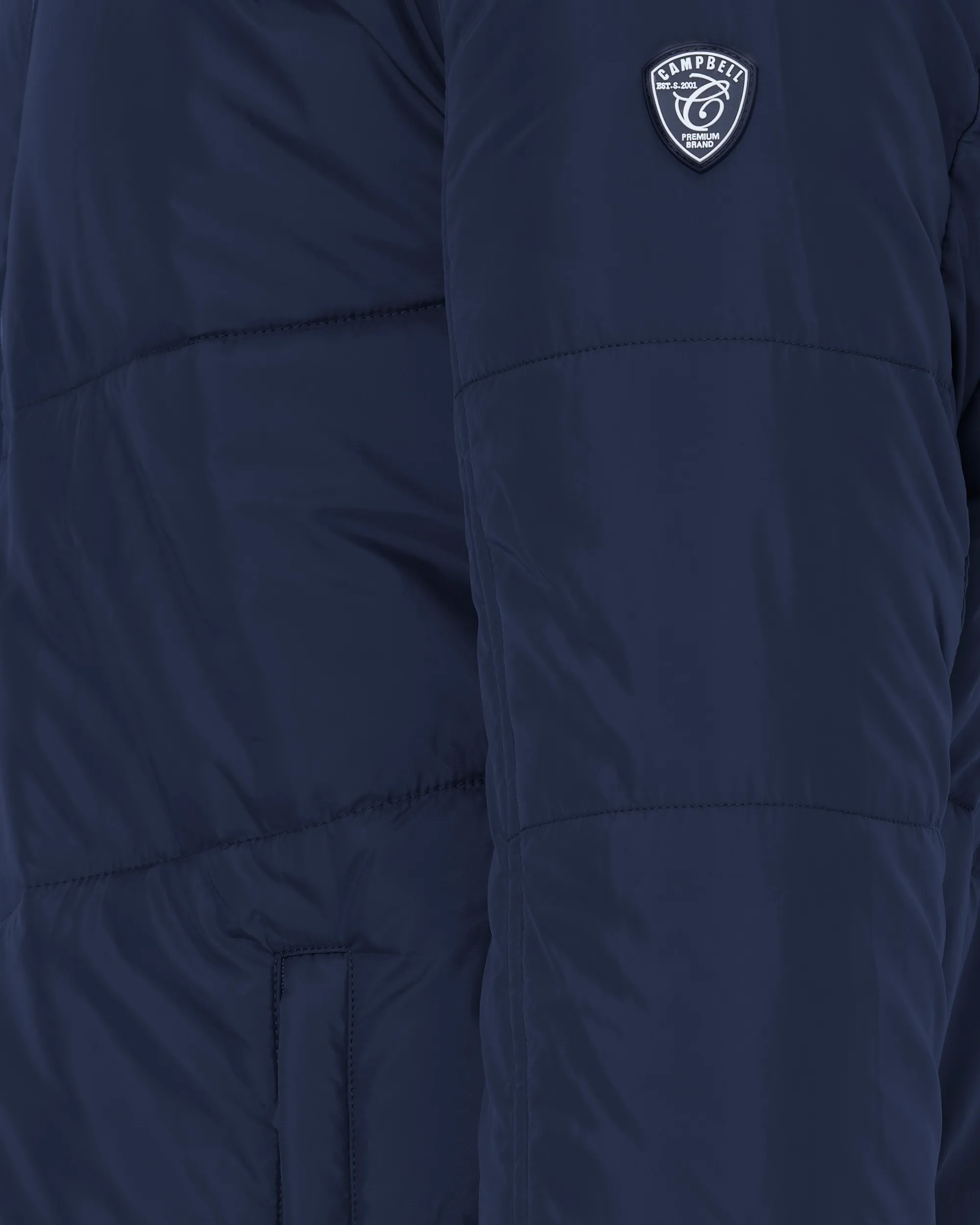 Campbell Gewatteerde jas NAVY 084657-001-L