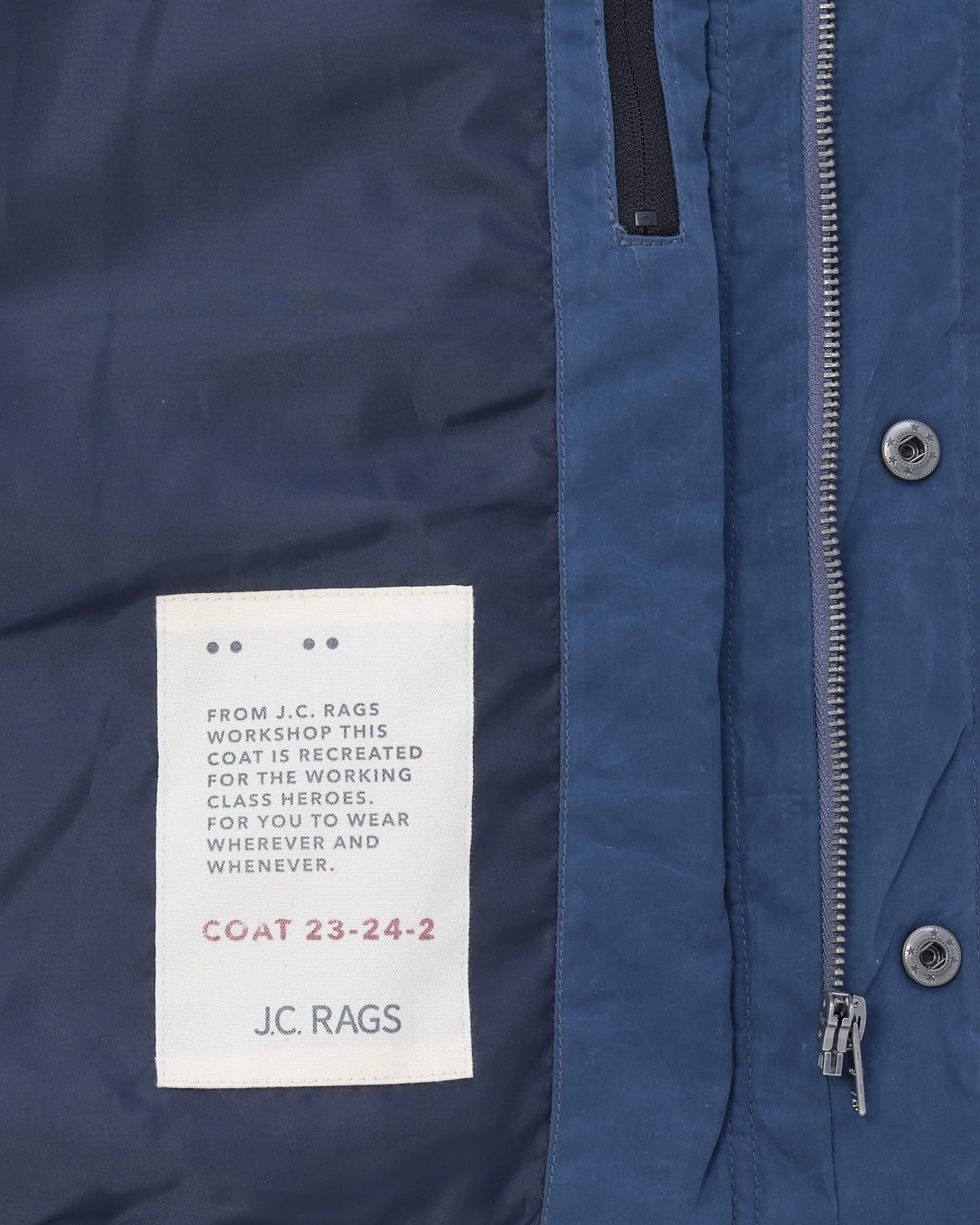 J.C. RAGS Rafa Jack Midnight navy 084725-001-L