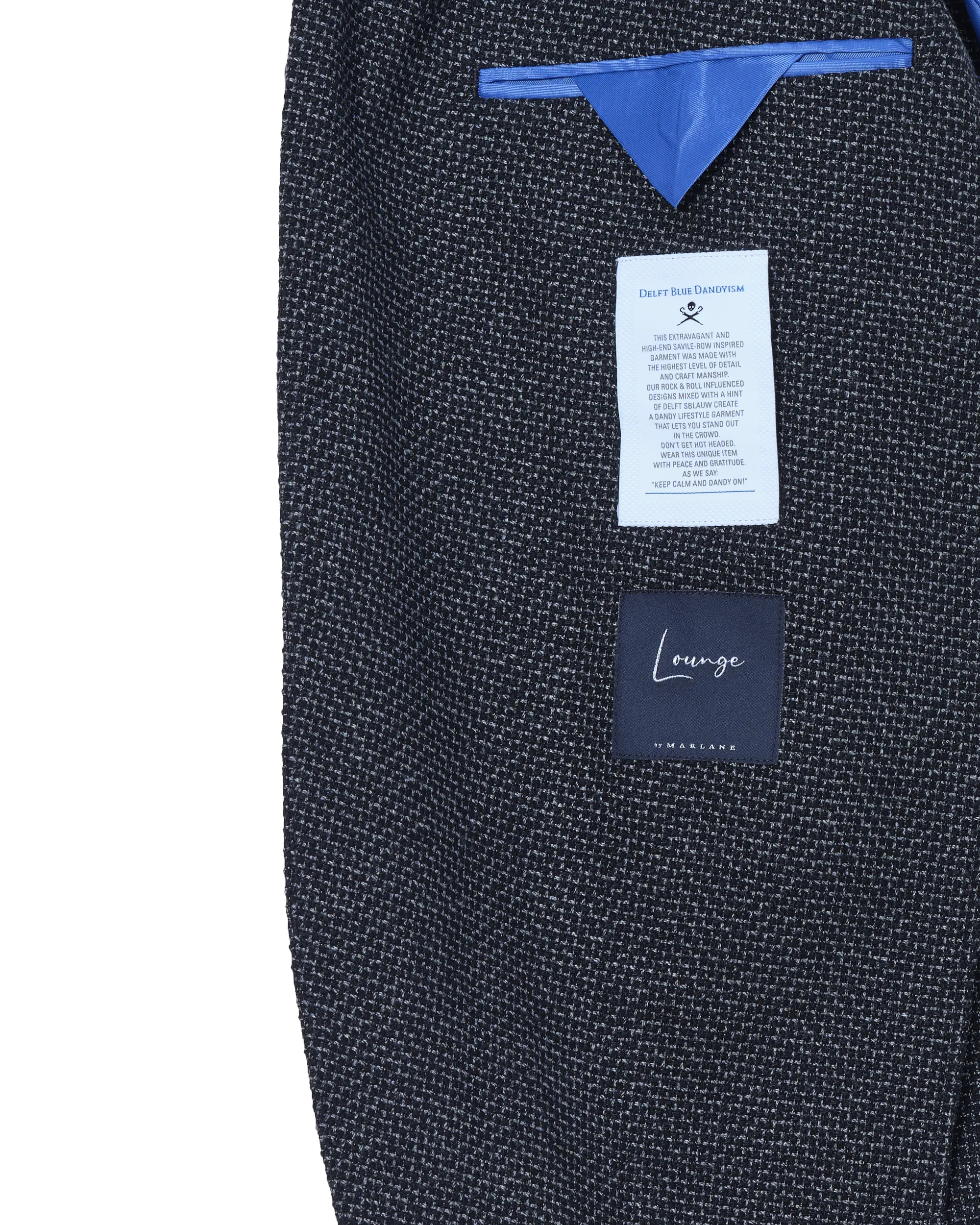 Dutch Dandies Daryll Colbert Grijs uni 084744-002-37