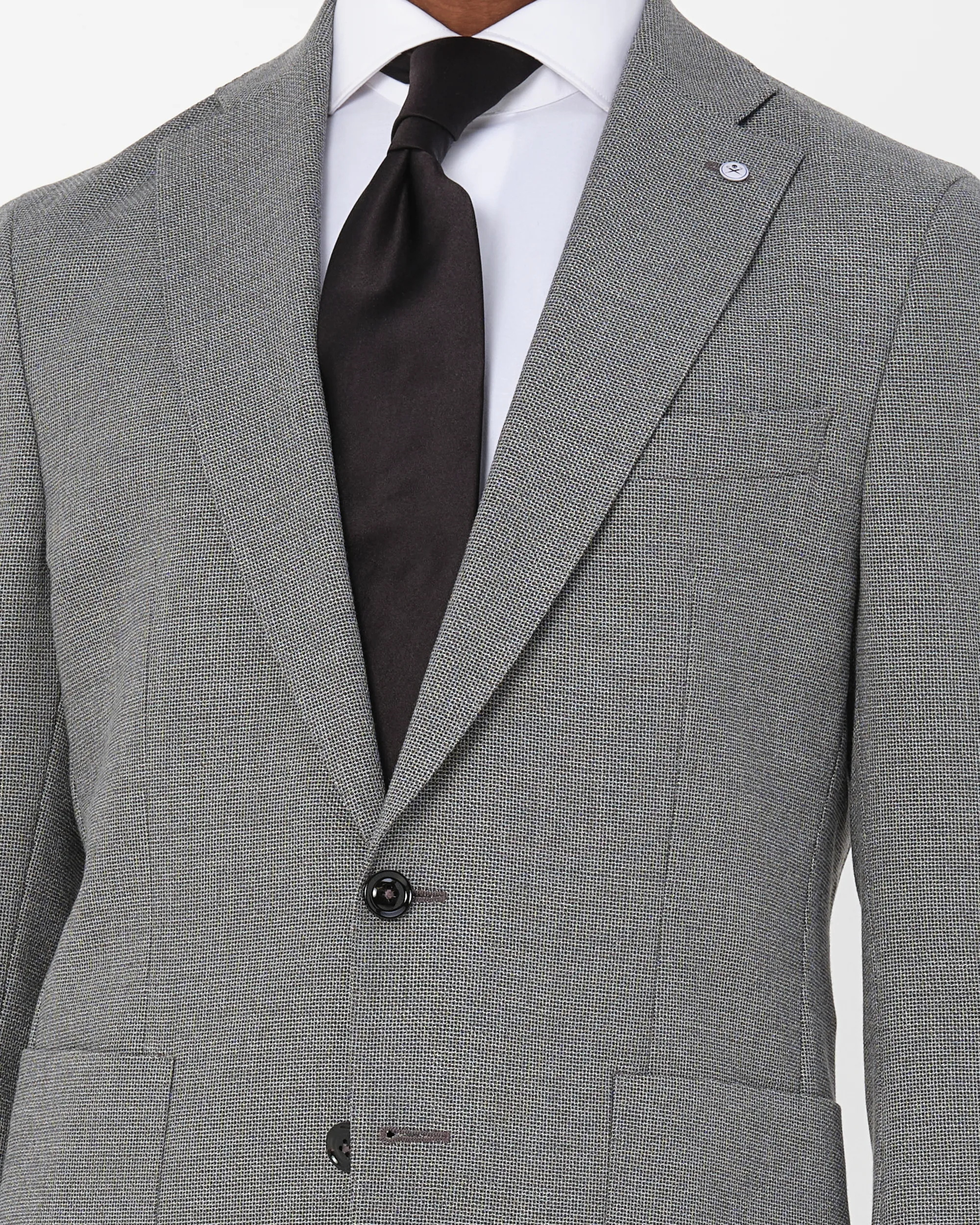 Dutch Dandies Mix & Match Colbert Grijs uni 084776-002-46