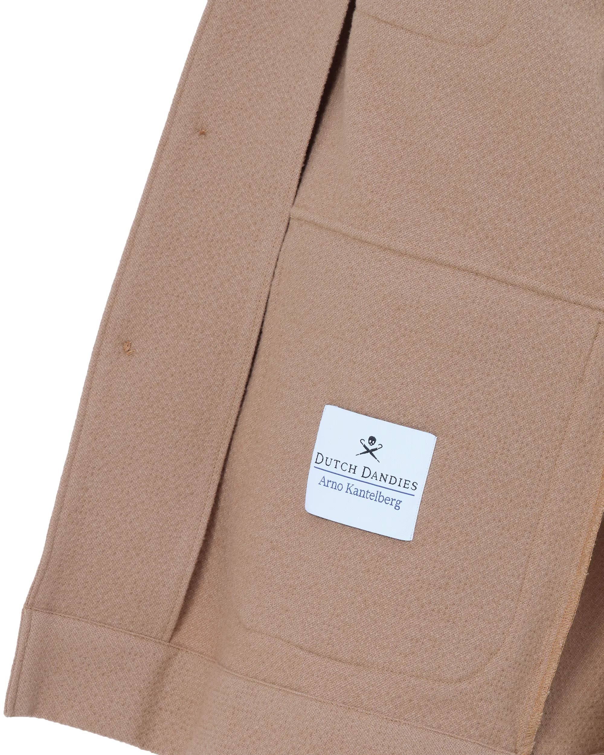 Dutch Dandies Arno Kantelberg Overshirt Beige uni 084783-002-46