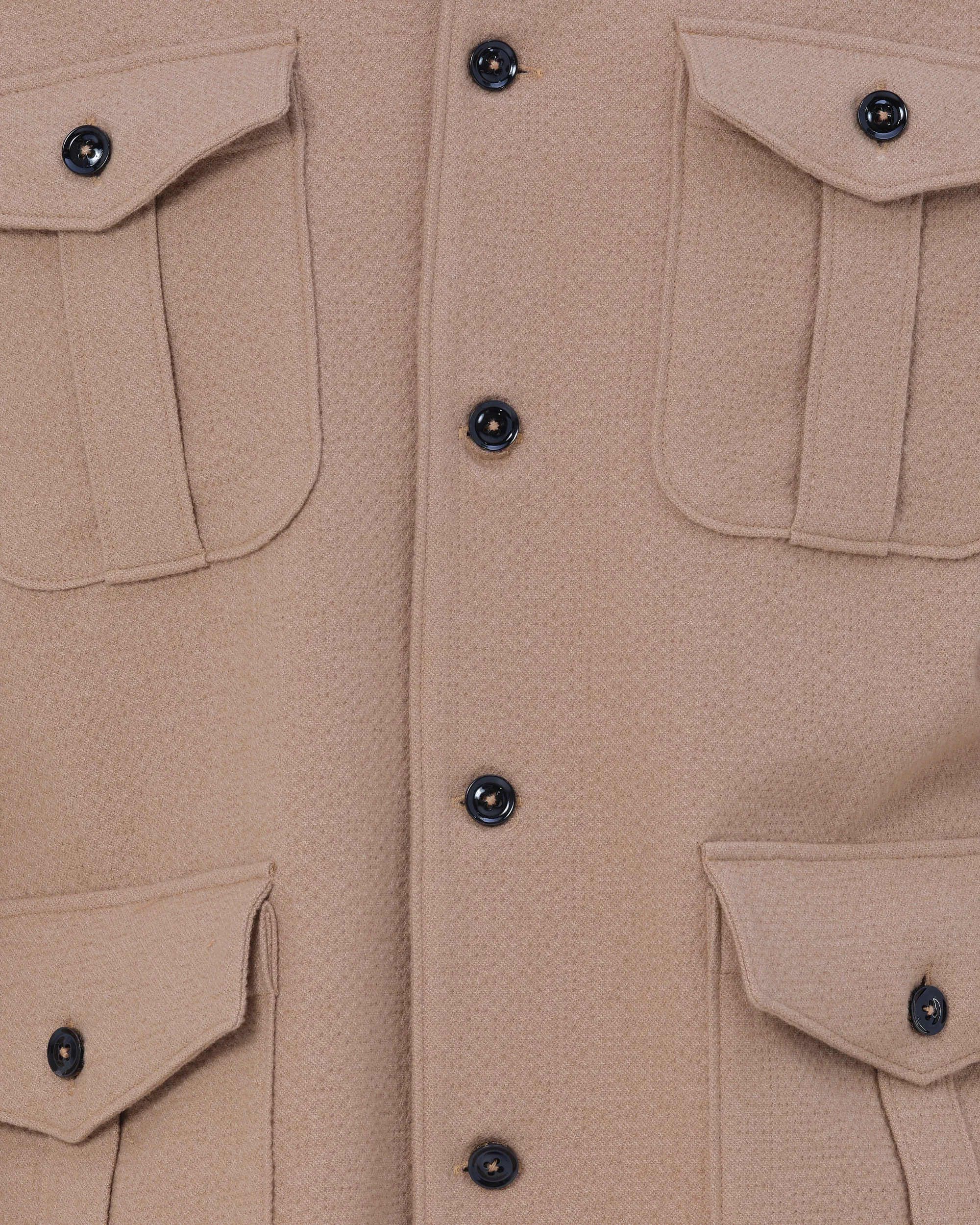 Dutch Dandies Arno Kantelberg Overshirt Beige uni 084783-002-46