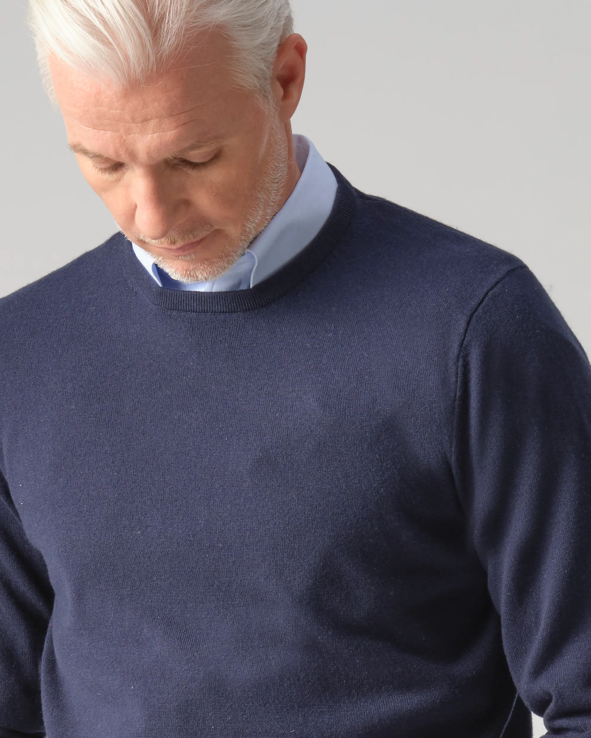 Dutch Dandies Arno Kantelberg Trui ronde hals NAVY 084801-001-L