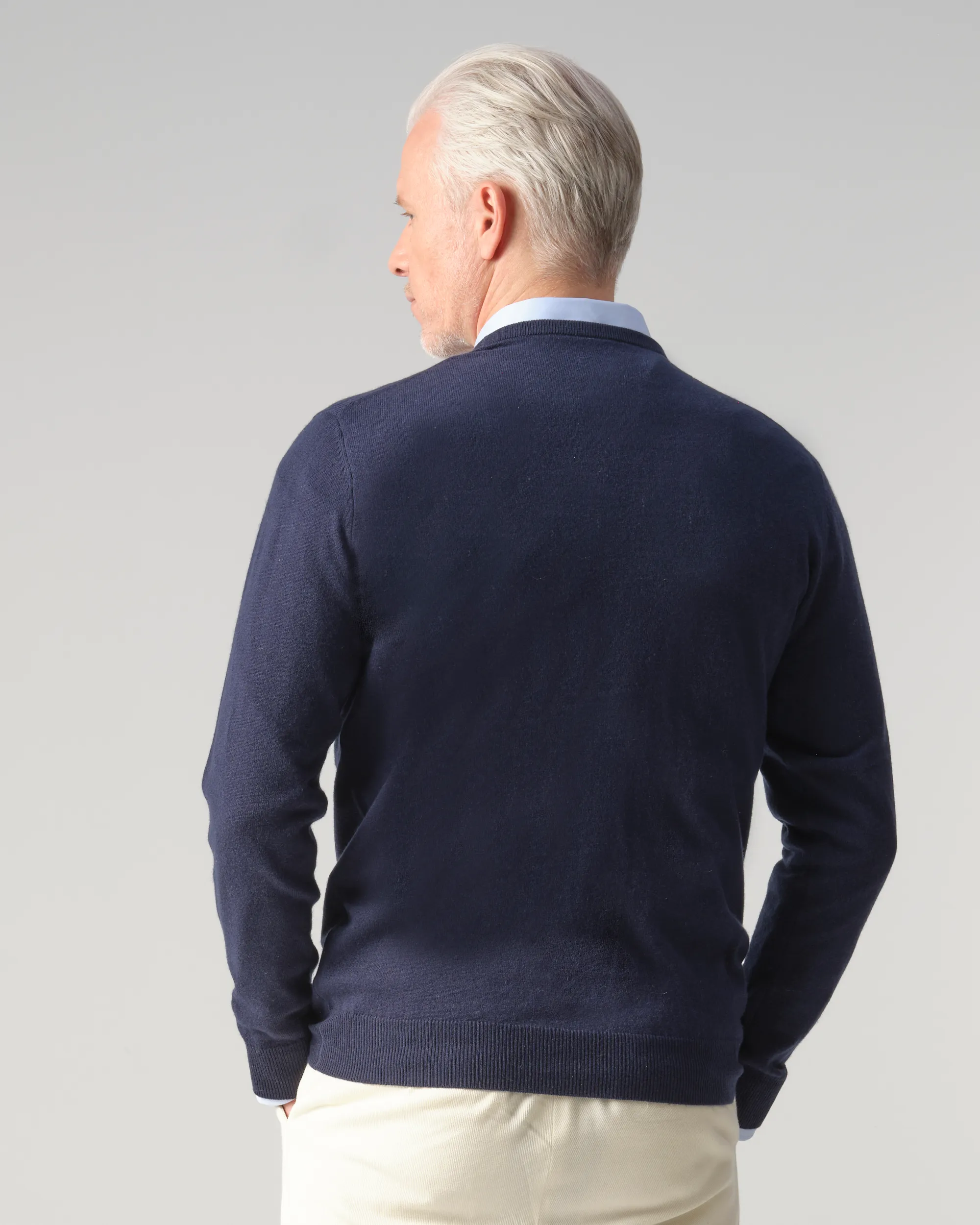 Dutch Dandies Arno Kantelberg Trui ronde hals NAVY 084801-001-L
