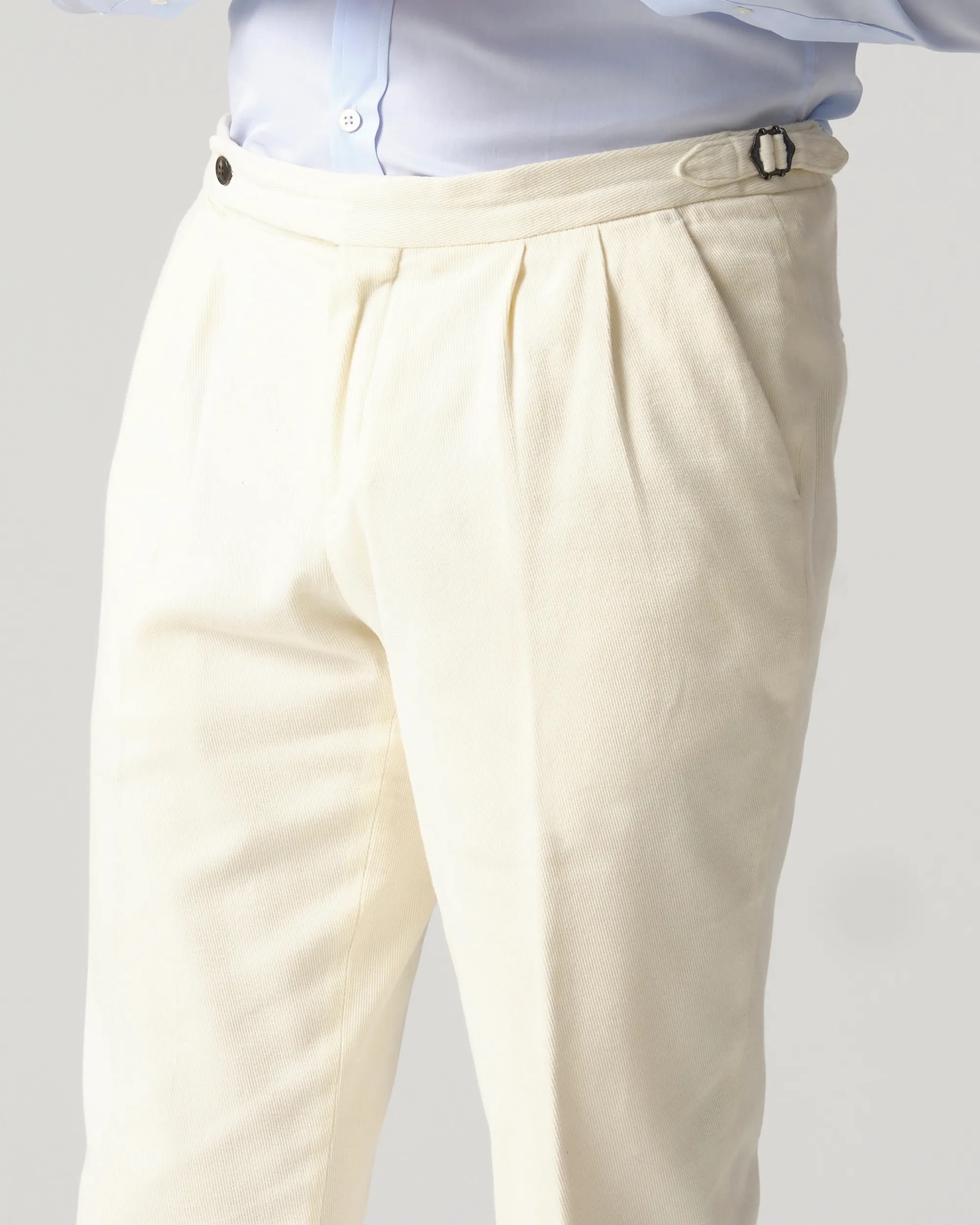 Dutch Dandies Arno Kantelberg Pantalon Coconut milk 084826-001-46