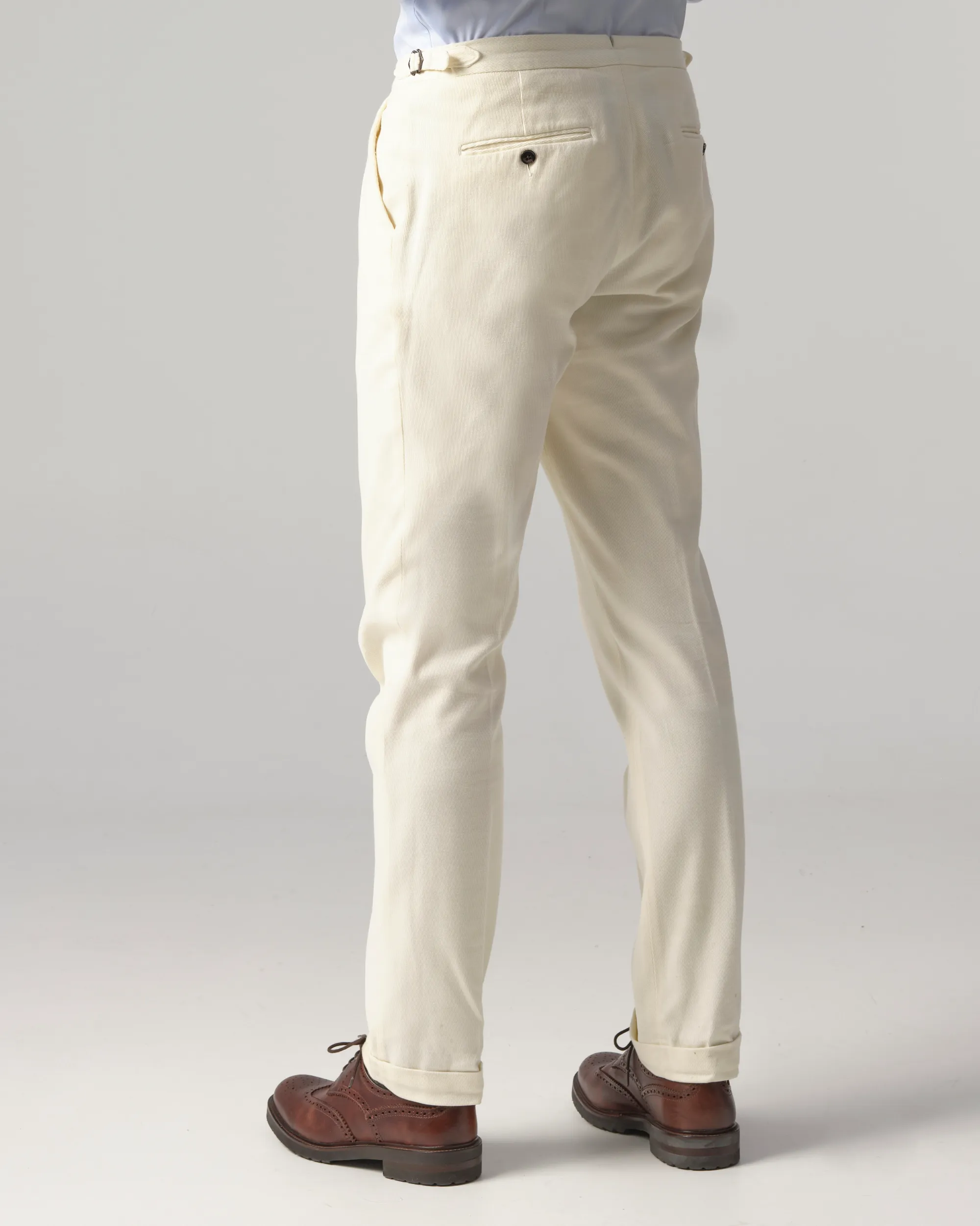 Dutch Dandies Arno Kantelberg Pantalon Coconut milk 084826-001-46