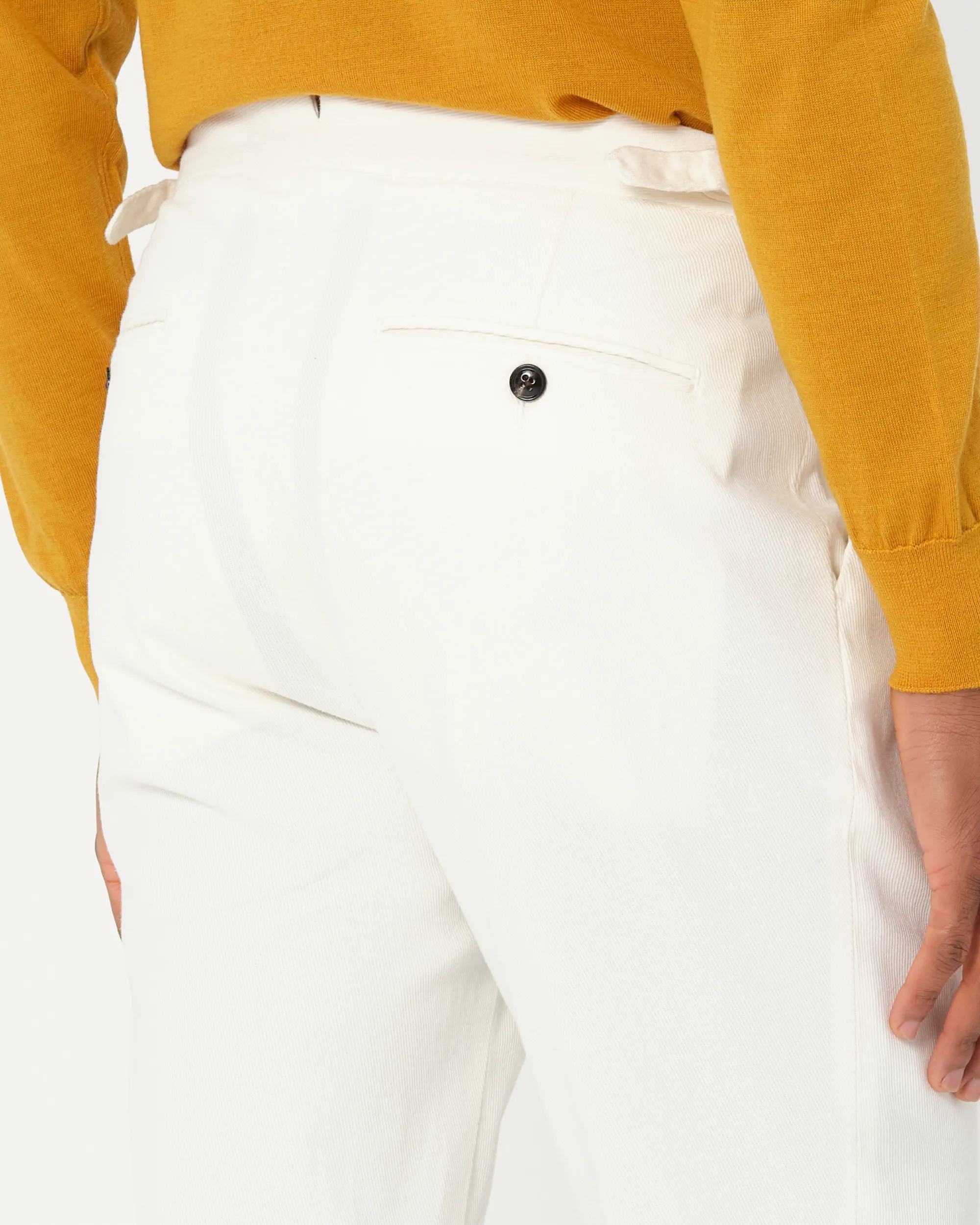 Dutch Dandies Arno Kantelberg Pantalon Coconut milk 084826-001-46