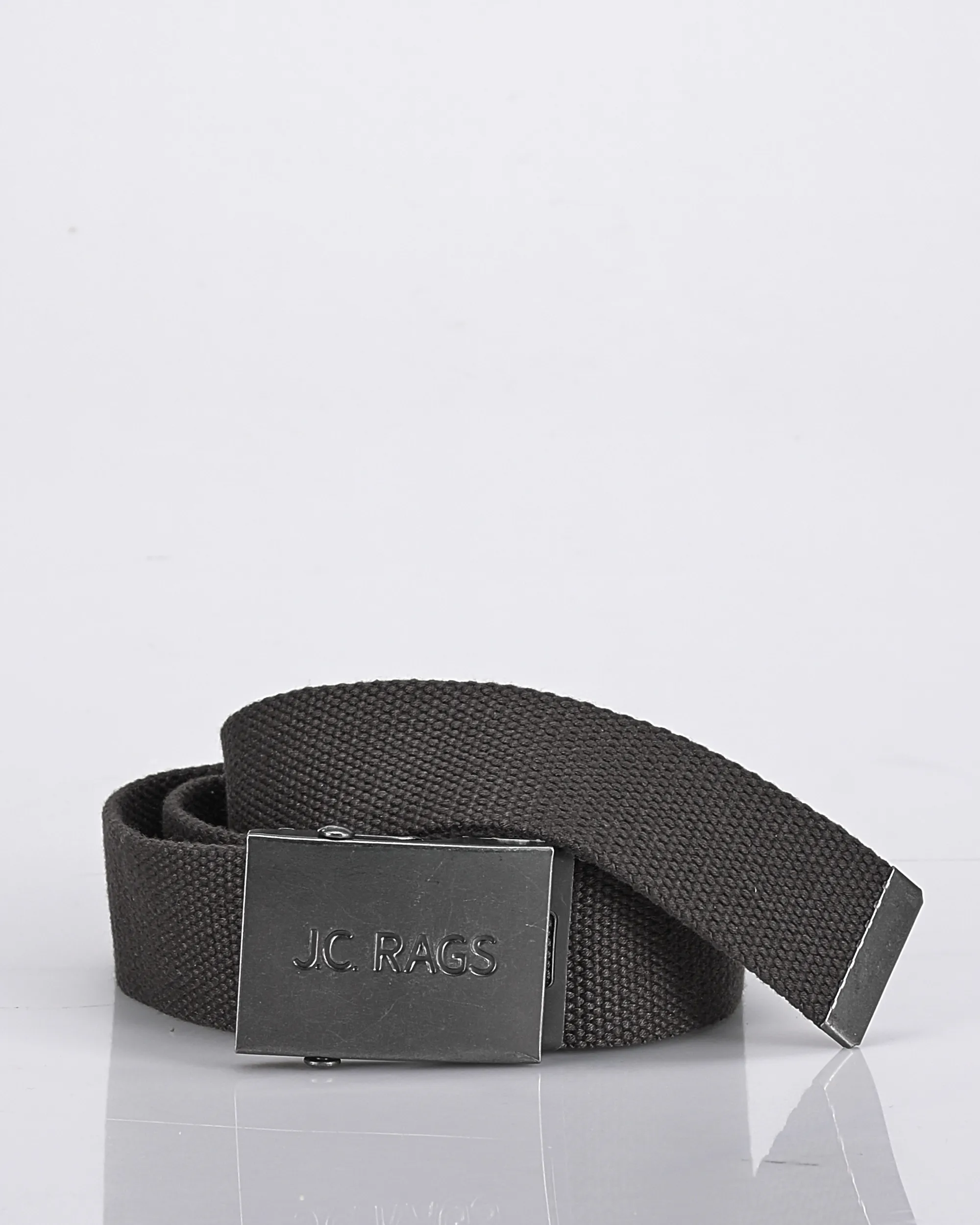 J.C. RAGS Casual riem Forged Iron 085103-005-1