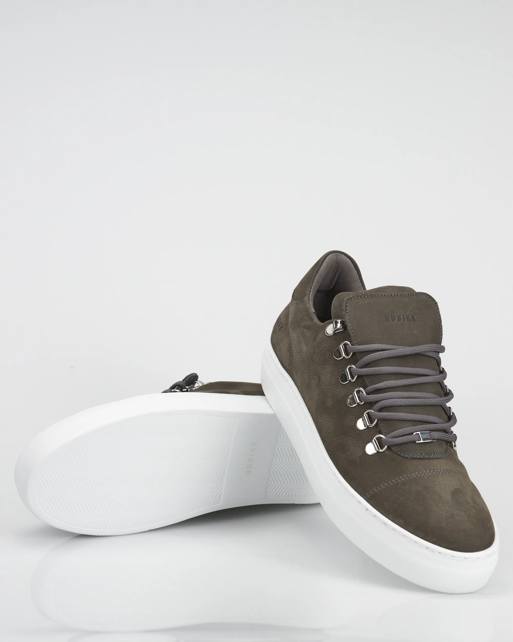 Nubikk Jagger Classic Nubuck Sneakers Grijs 085144-001-40