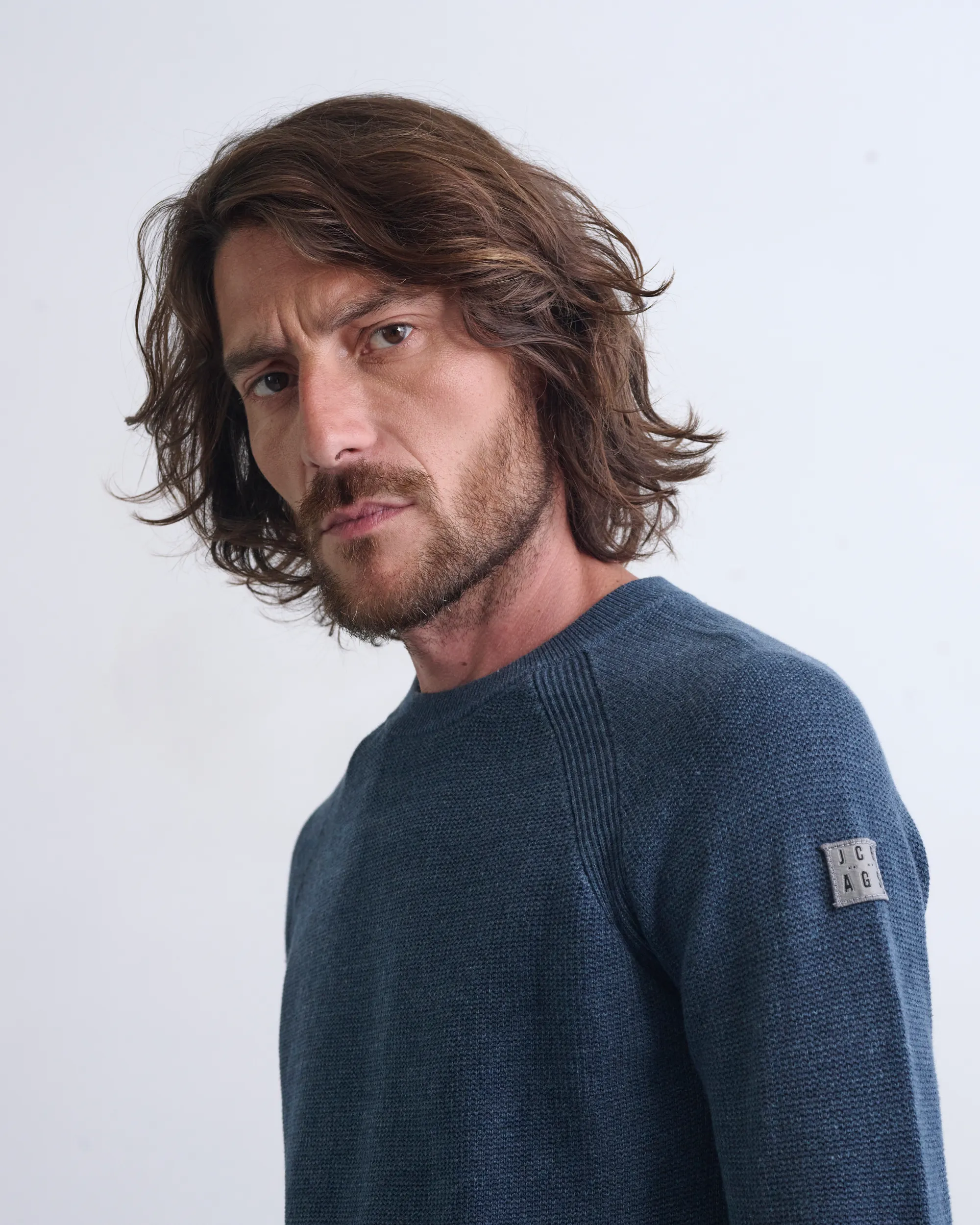 J.C. RAGS Trui O-hals Midnight navy 085145-003-L