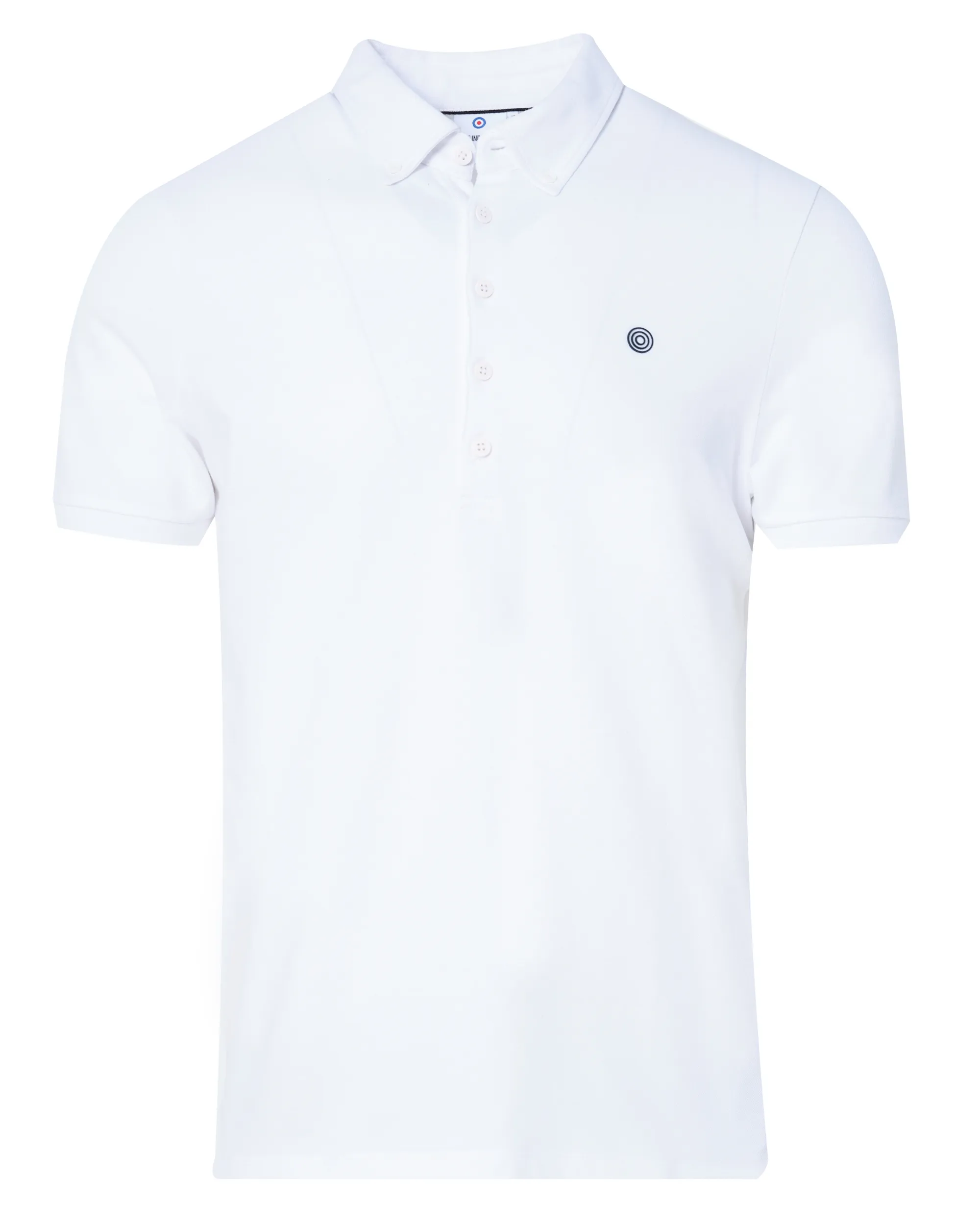 Blue Industry Polo KM Wit 085212-001-L