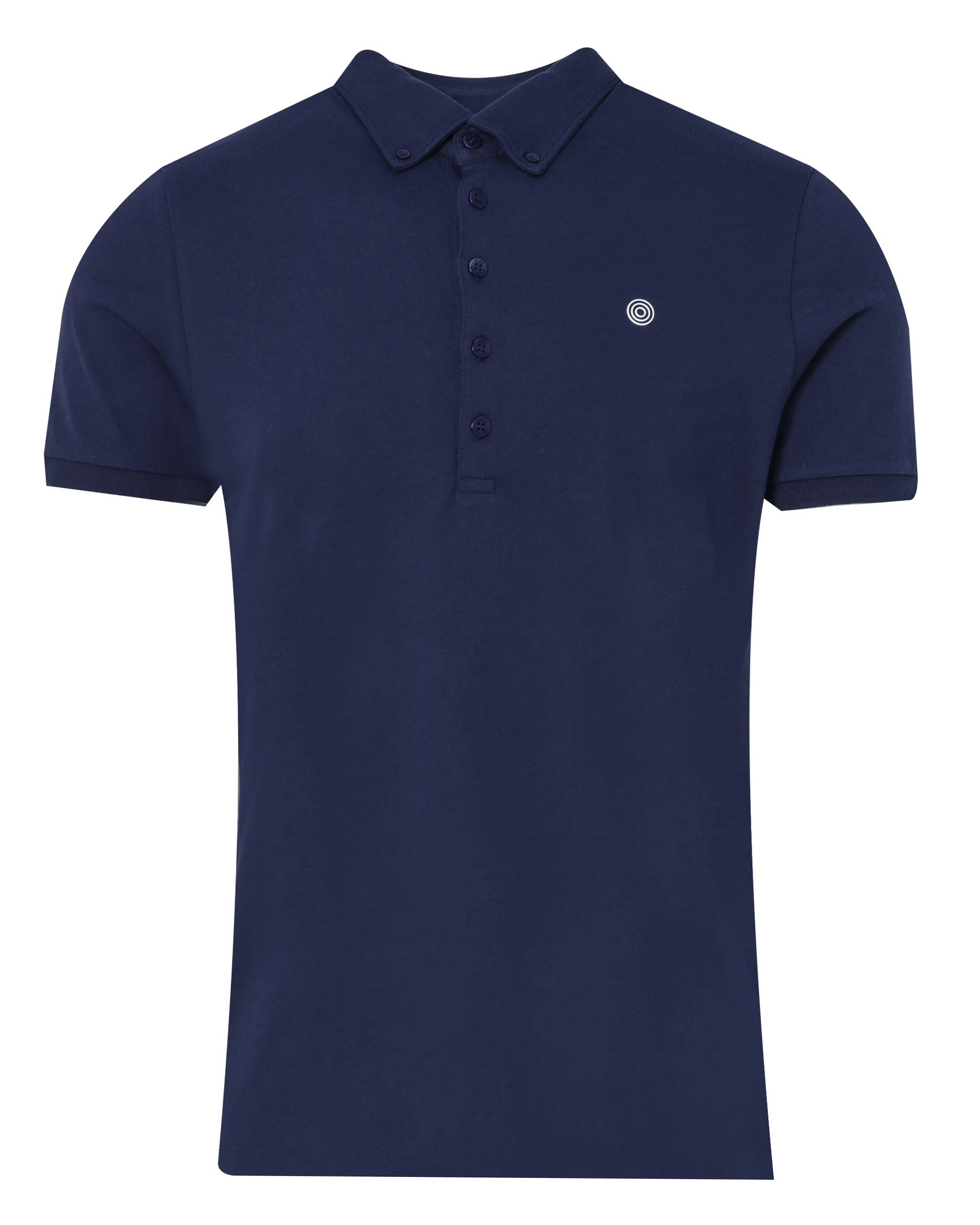 Blue Industry Polo KM Blauw 085214-001-L