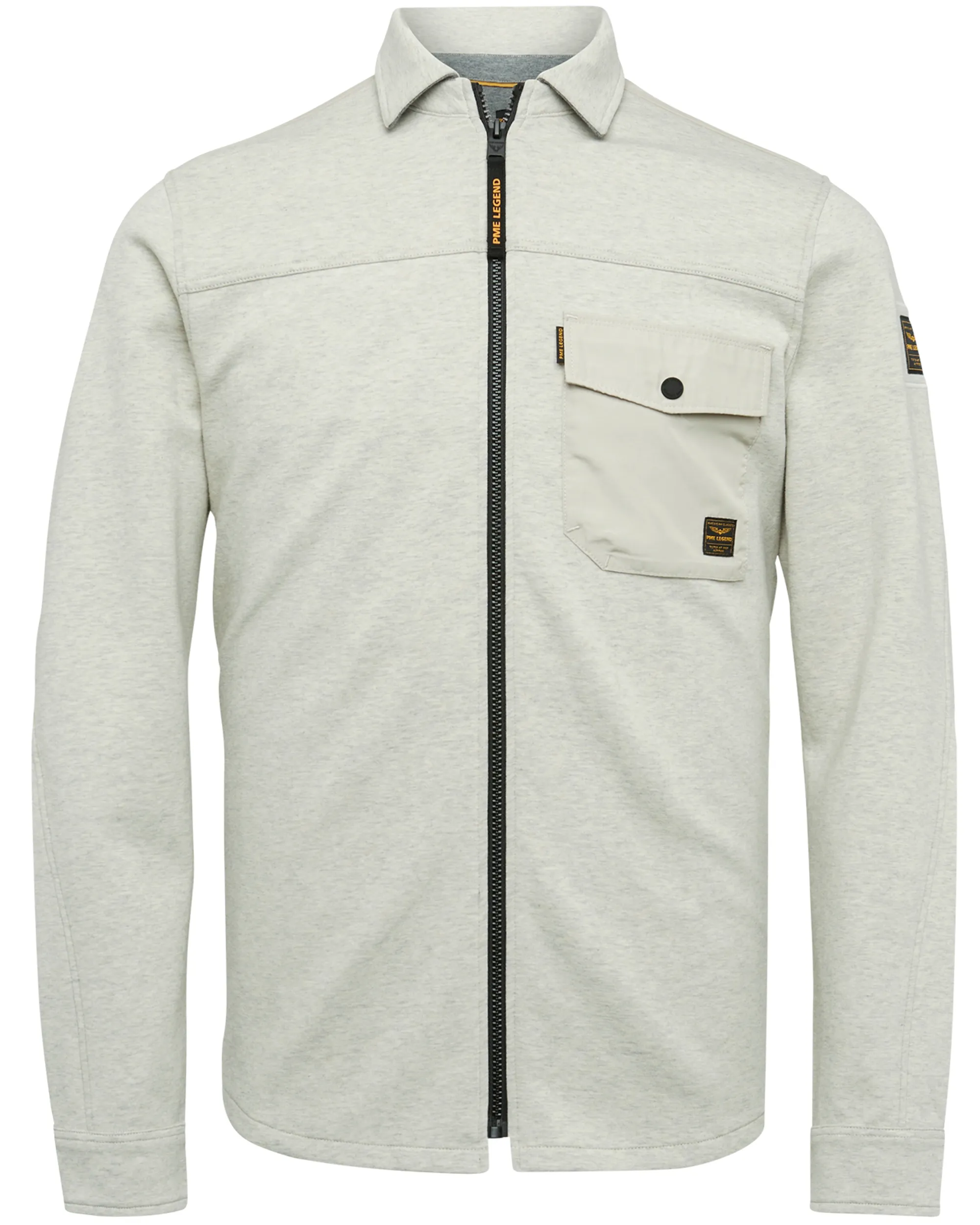 PME Legend Casual Overhemd LM Grijs 085316-001-L