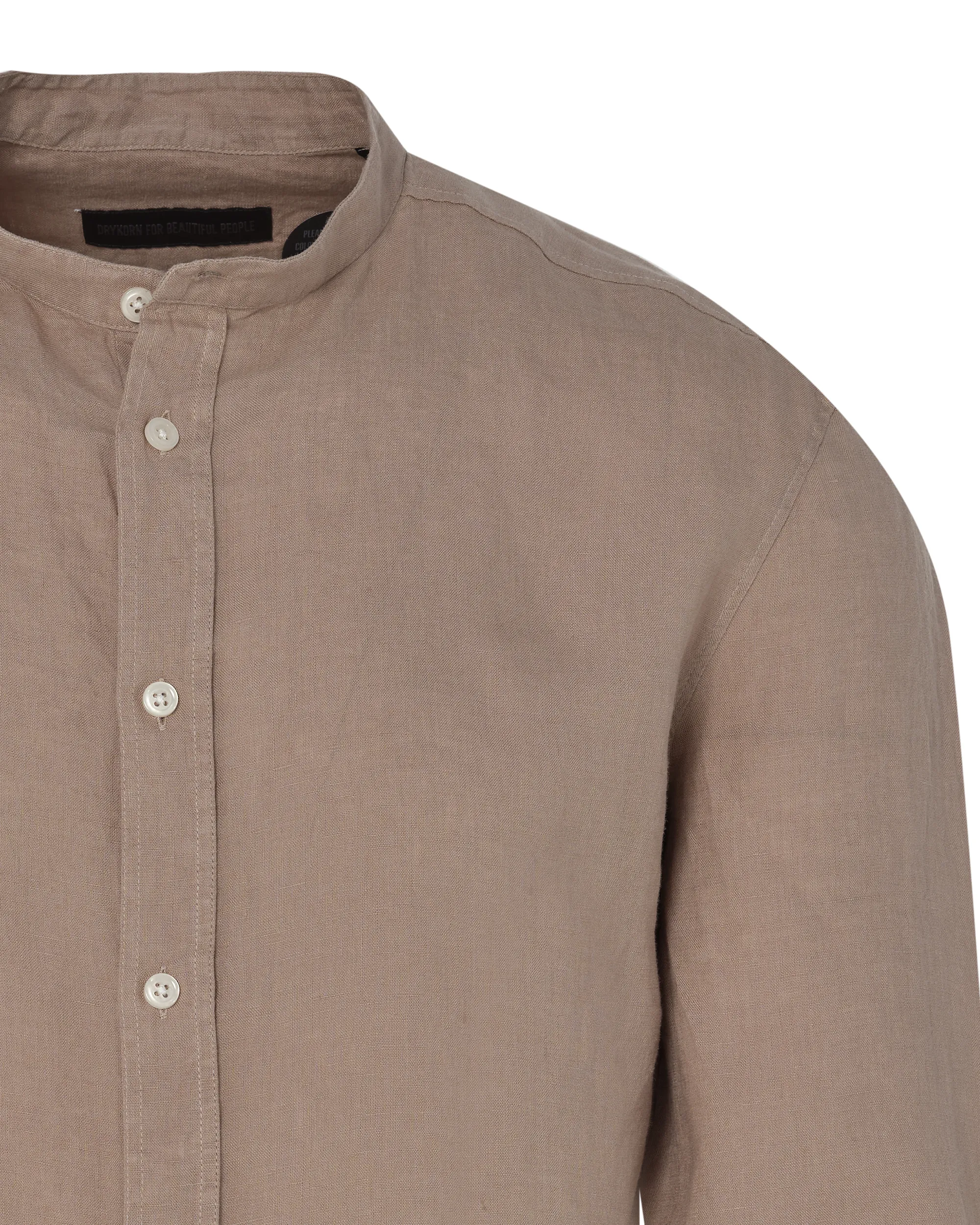 Drykorn Tarok Casual Overhemd LM Bruin 085544-002-L