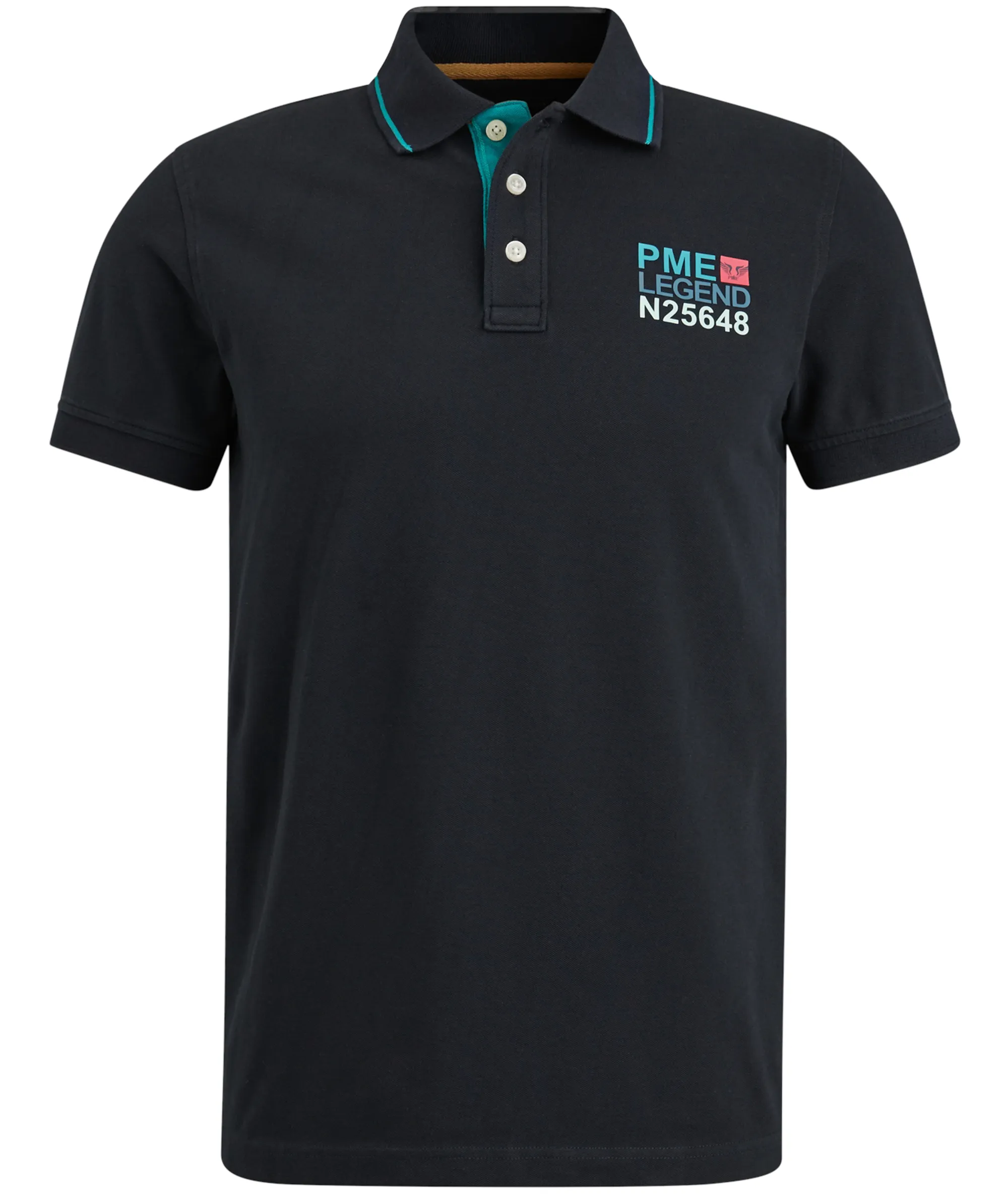 PME Legend Polo KM Blauw 085635-001-L