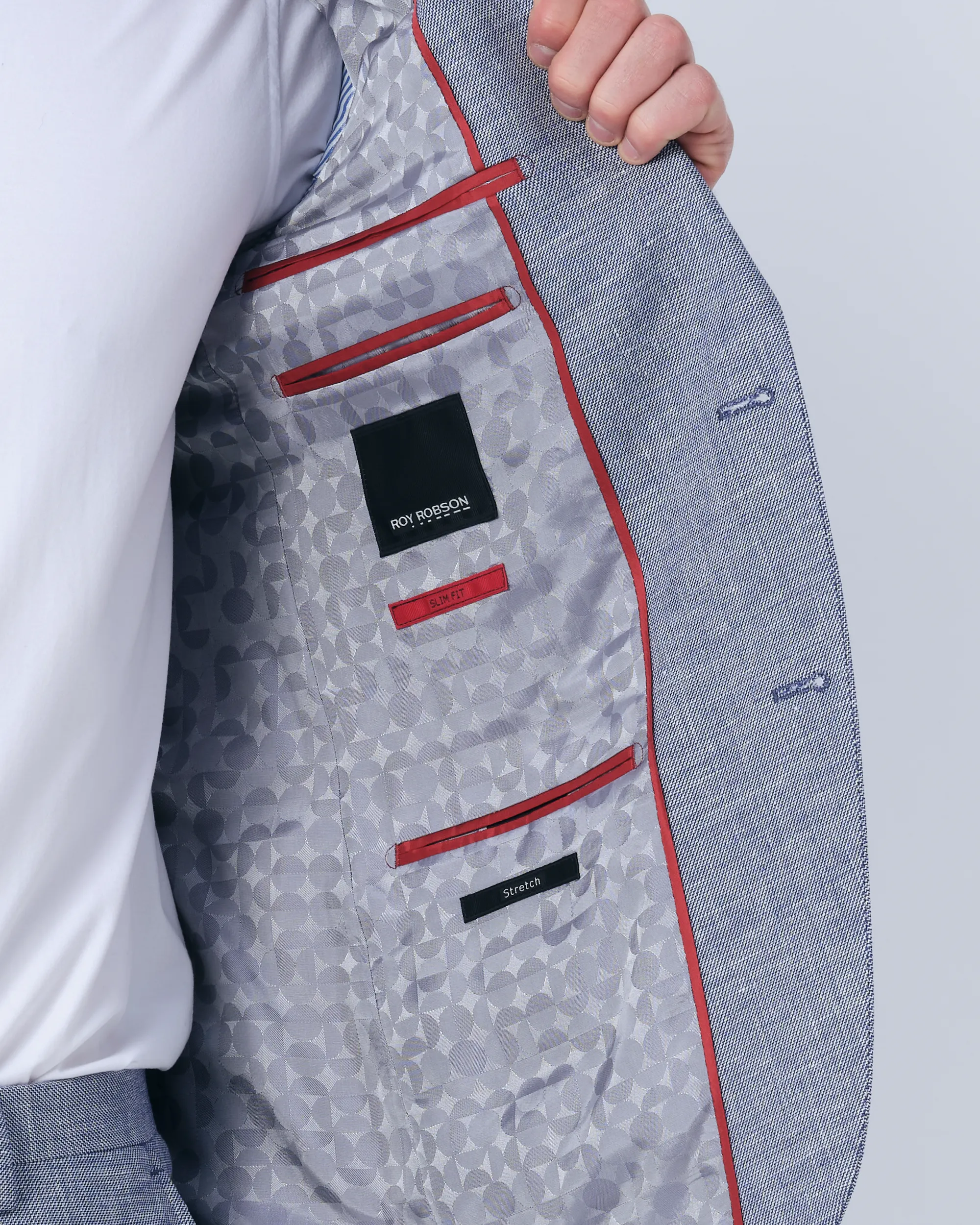 Roy Robson Mix & Match Colbert Blauw 085959-001