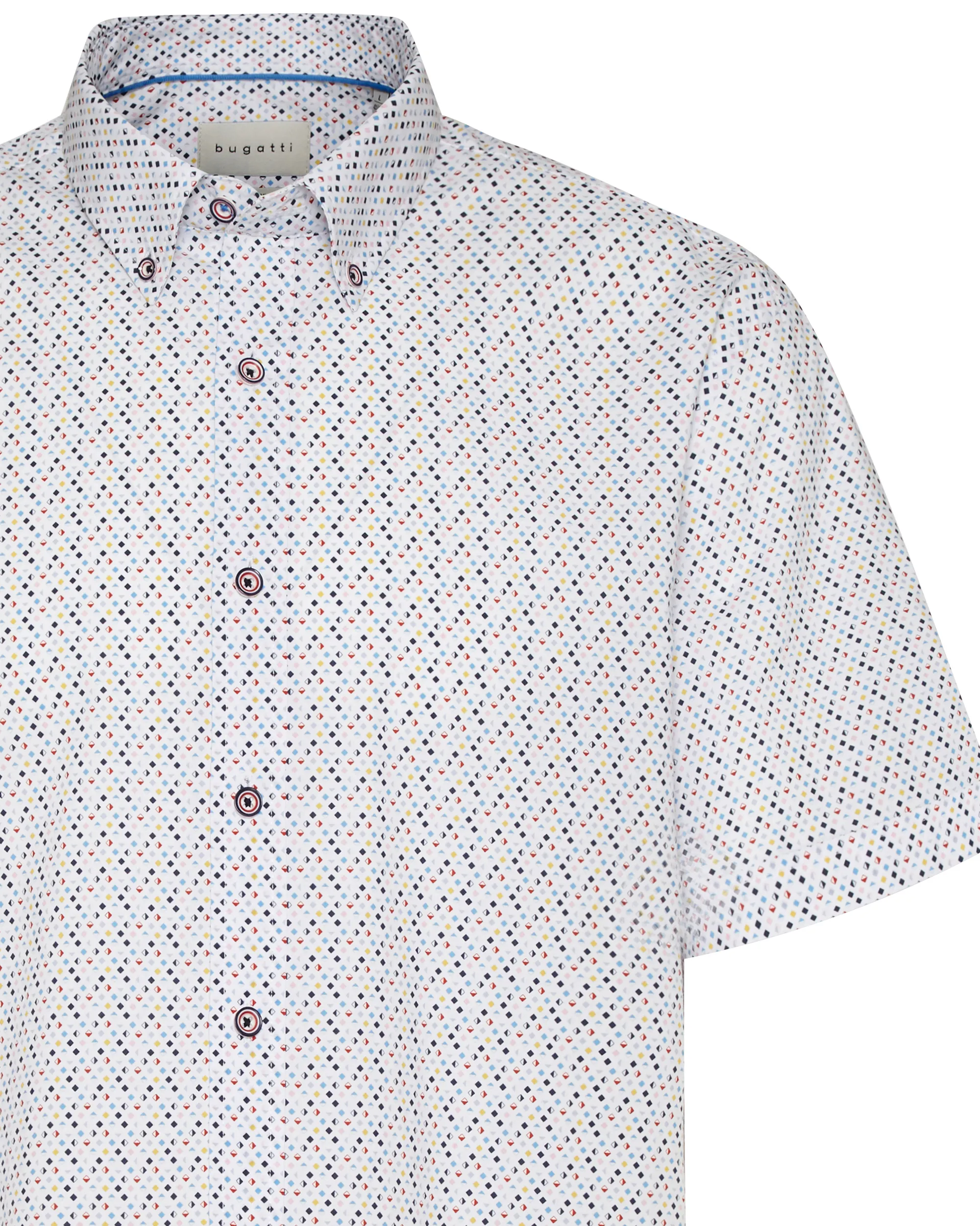 Bugatti clothing Casual Overhemd KM Donker blauw 086193-001-L