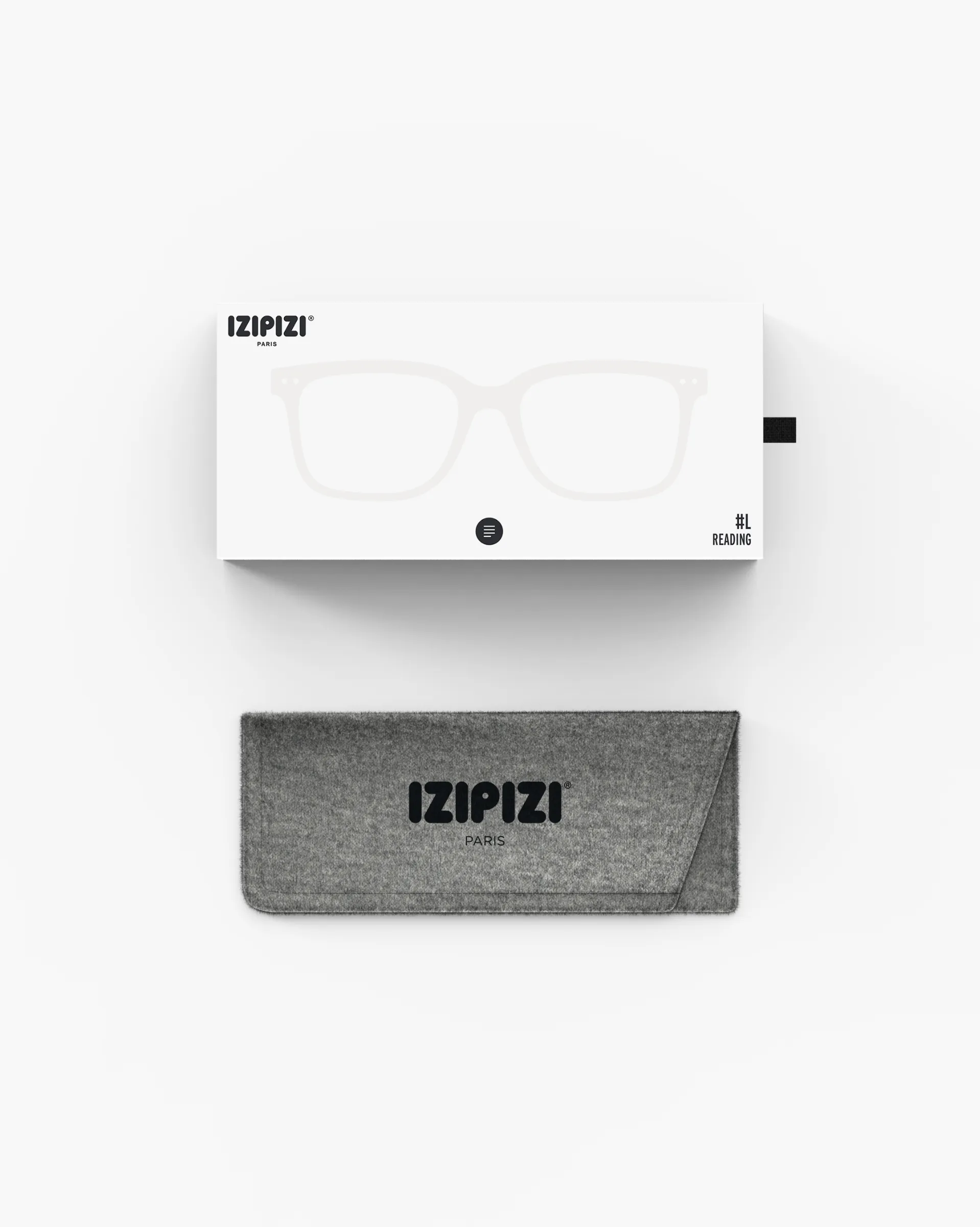 Izipizi #L - Leesbril Zwart 087181-001-0.5