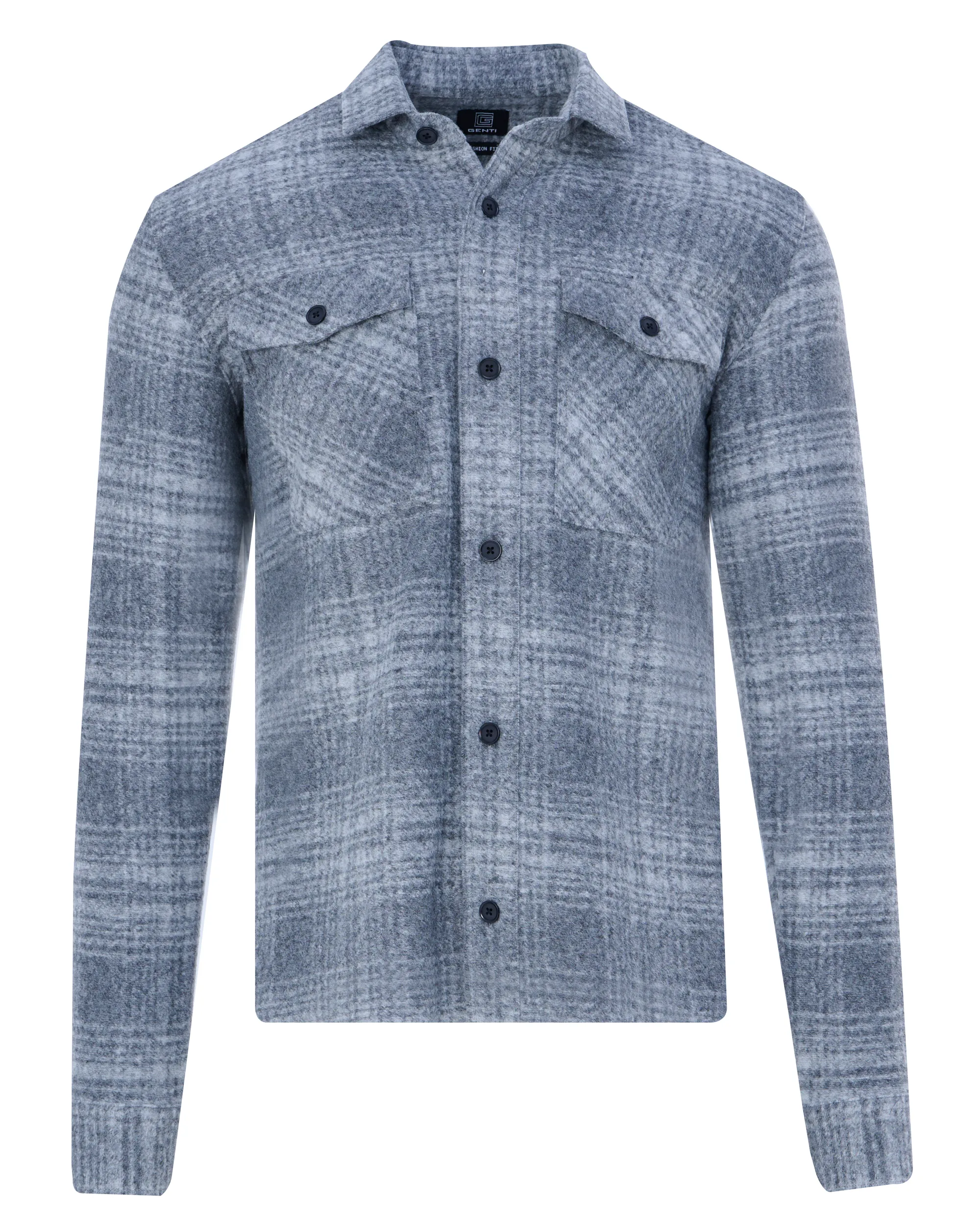 Genti Overshirt Bruin 087849-001-L