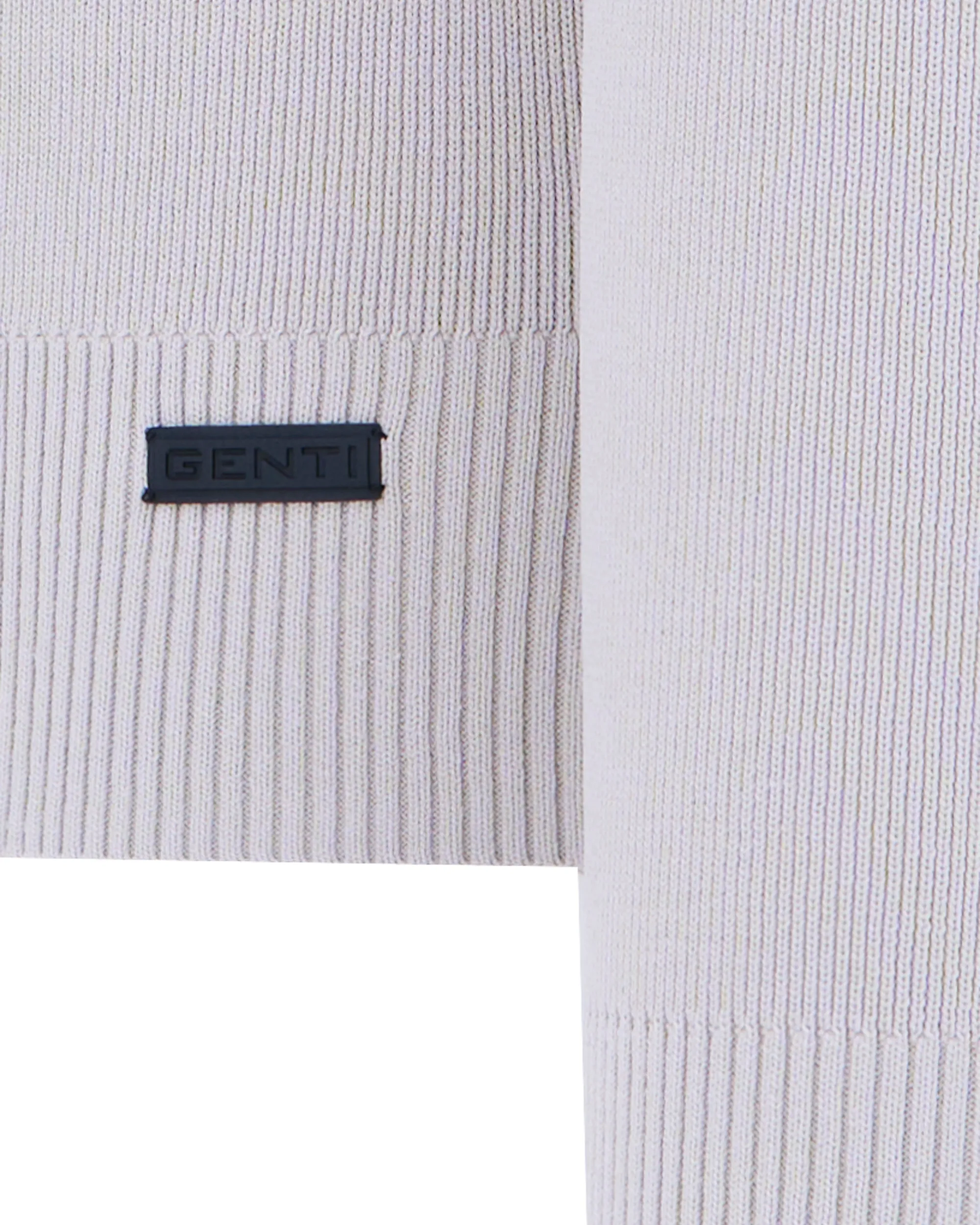 Genti Trui ronde hals Wit 087857-001-L