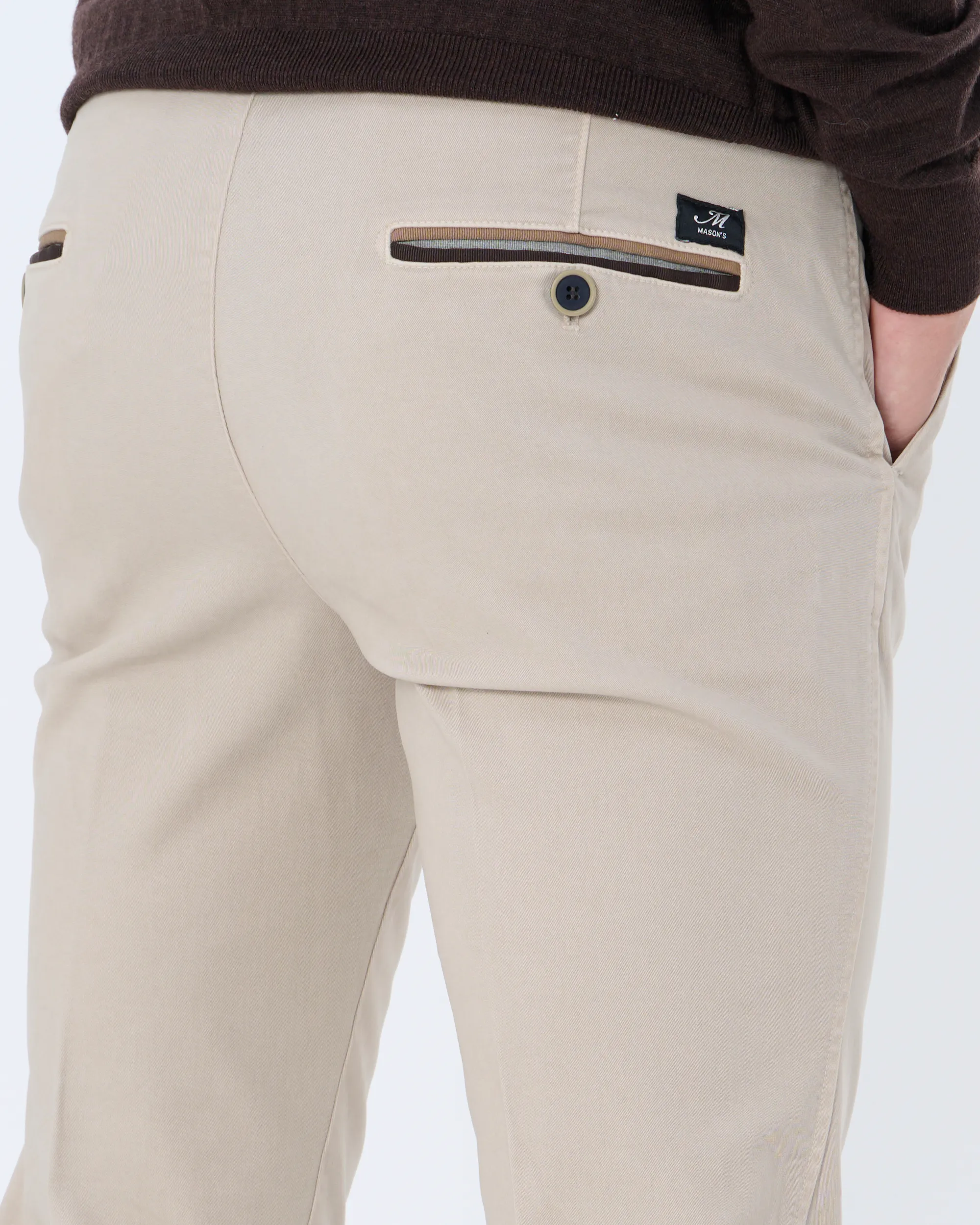 Mason's Chino Ecru 088129-001-46
