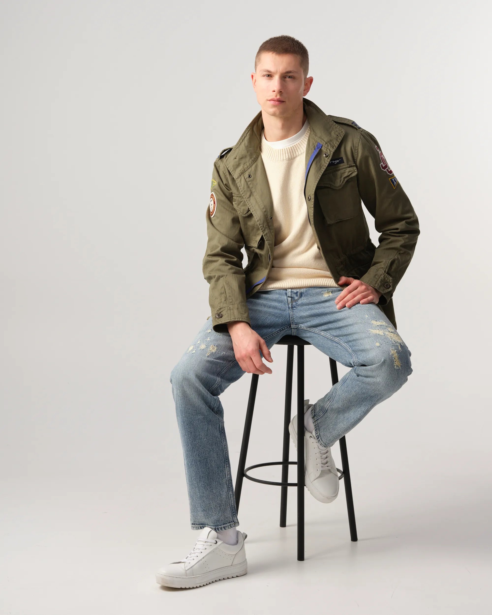 J.C. RAGS Clement Jack Burned green 088388-001-L