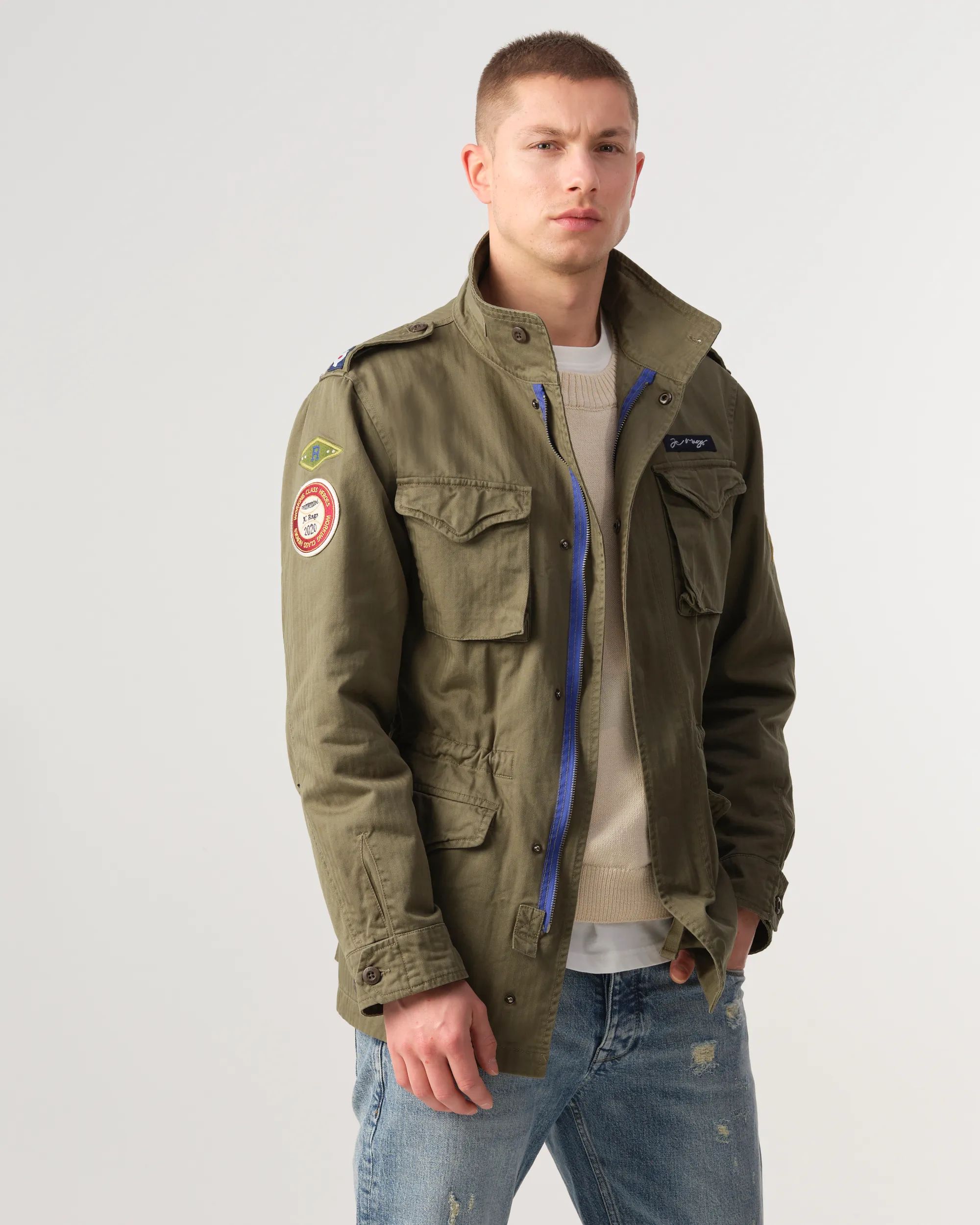 J.C. RAGS Clement Jack Burned green 088388-001-L