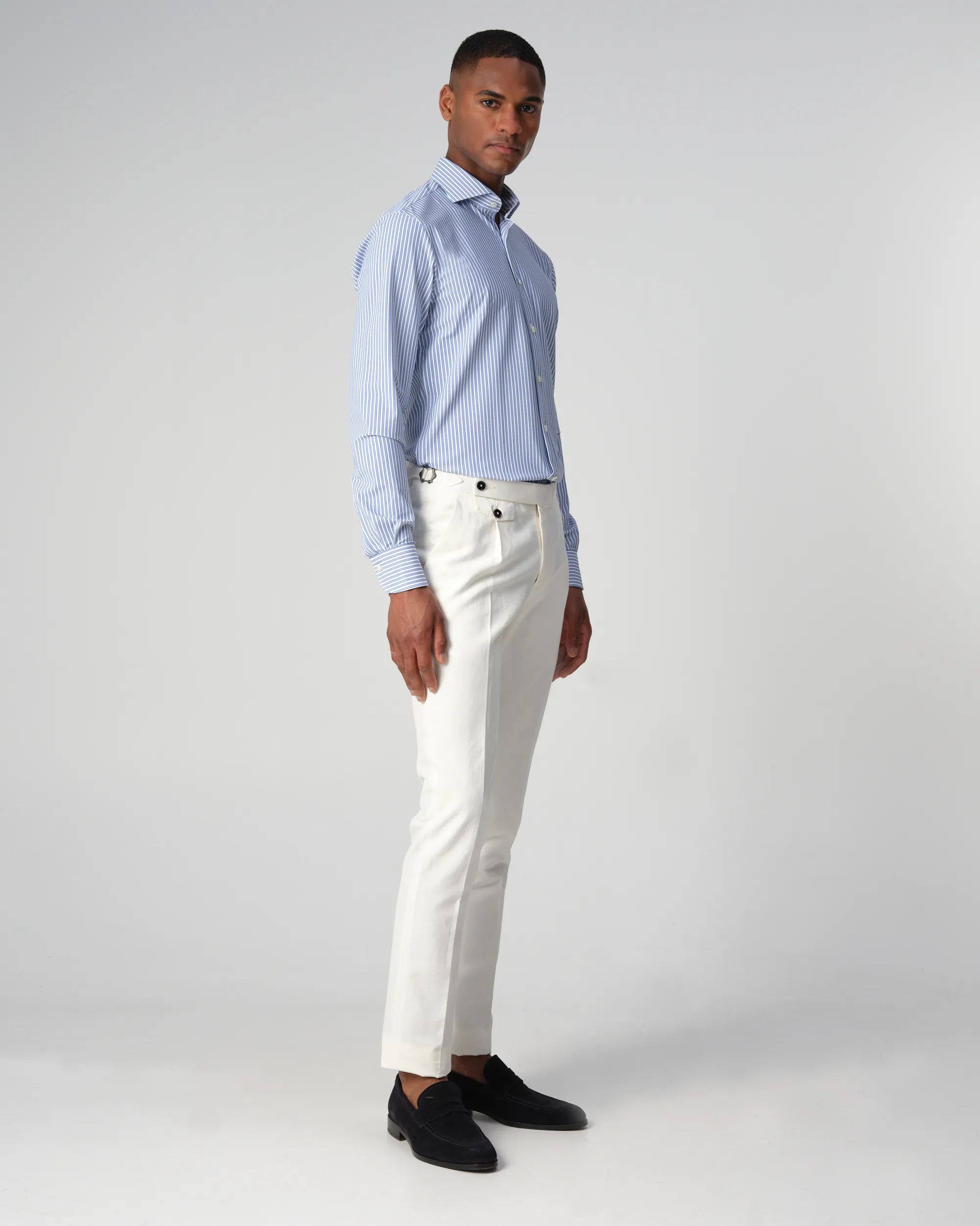 Dutch Dandies Overhemd LM Ice Blue 089028-001-39