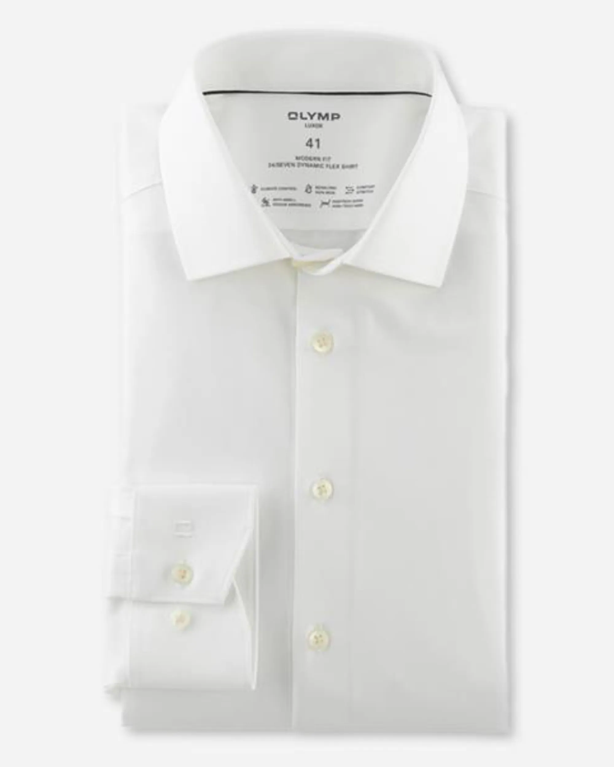 OLYMP Overhemd LM Beige 089062-001-38
